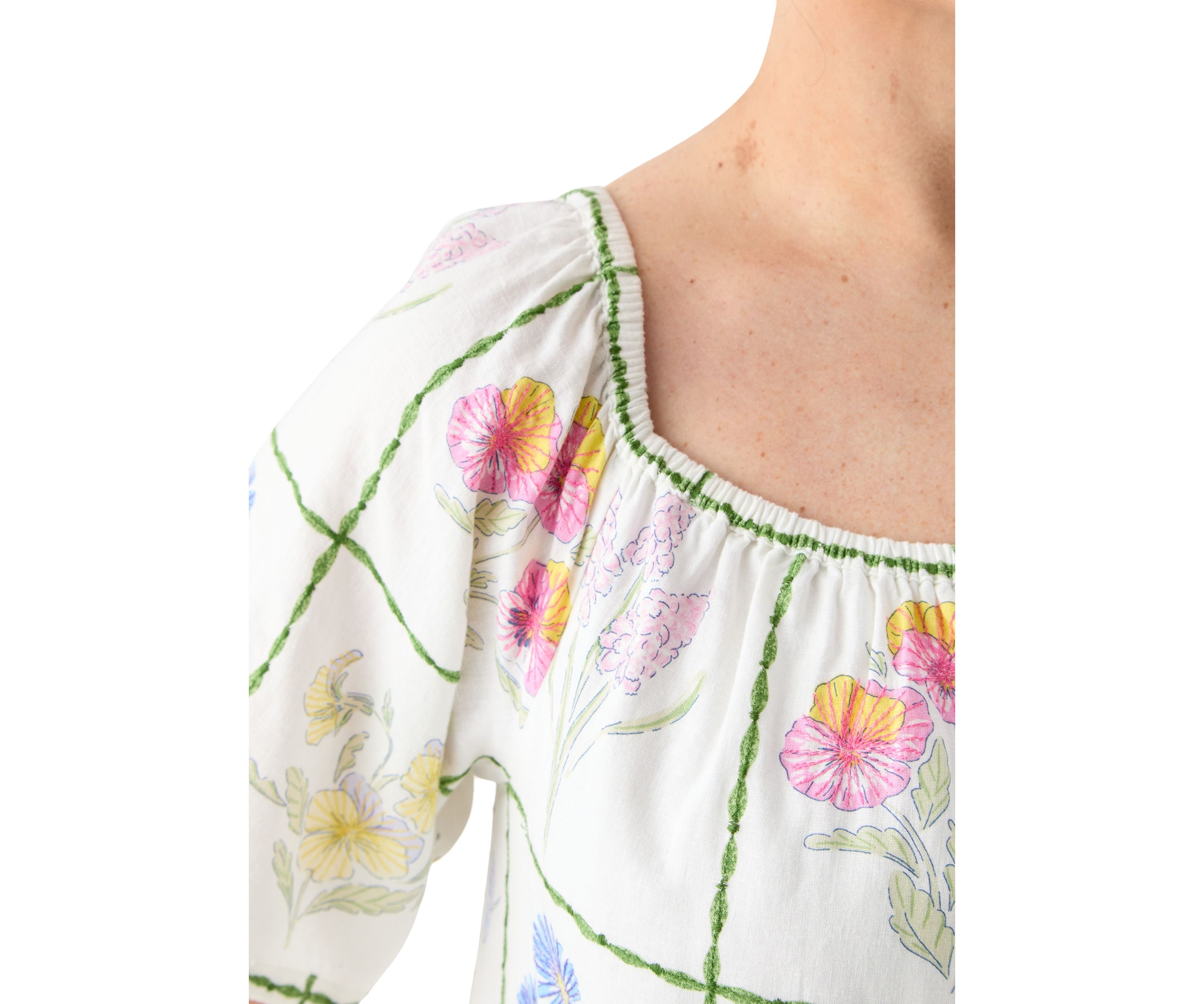 Plus Size Printed House Dress