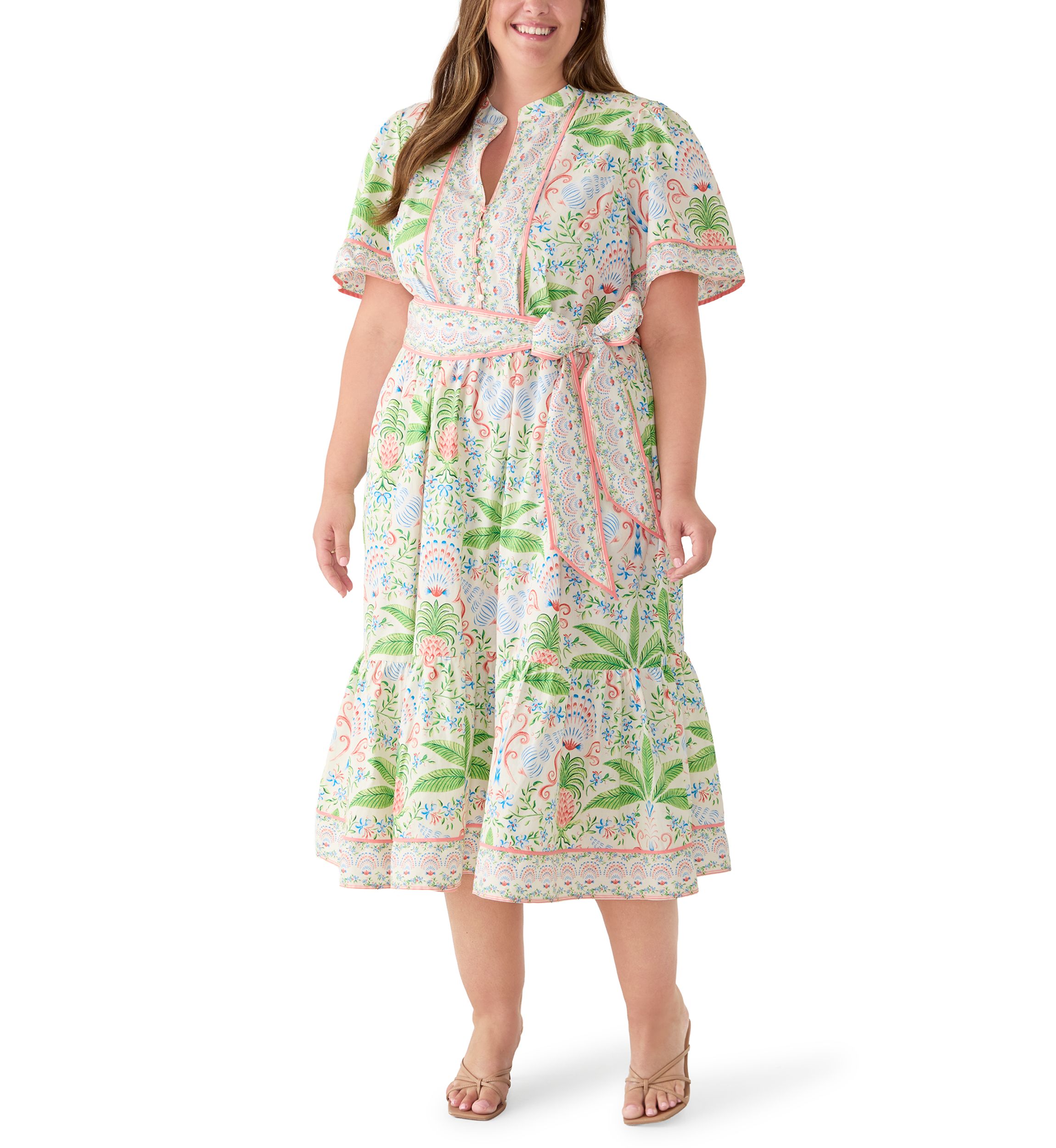 sachin and babi light blue dress Fashion Plus Size Women's Casual Dress main image 1