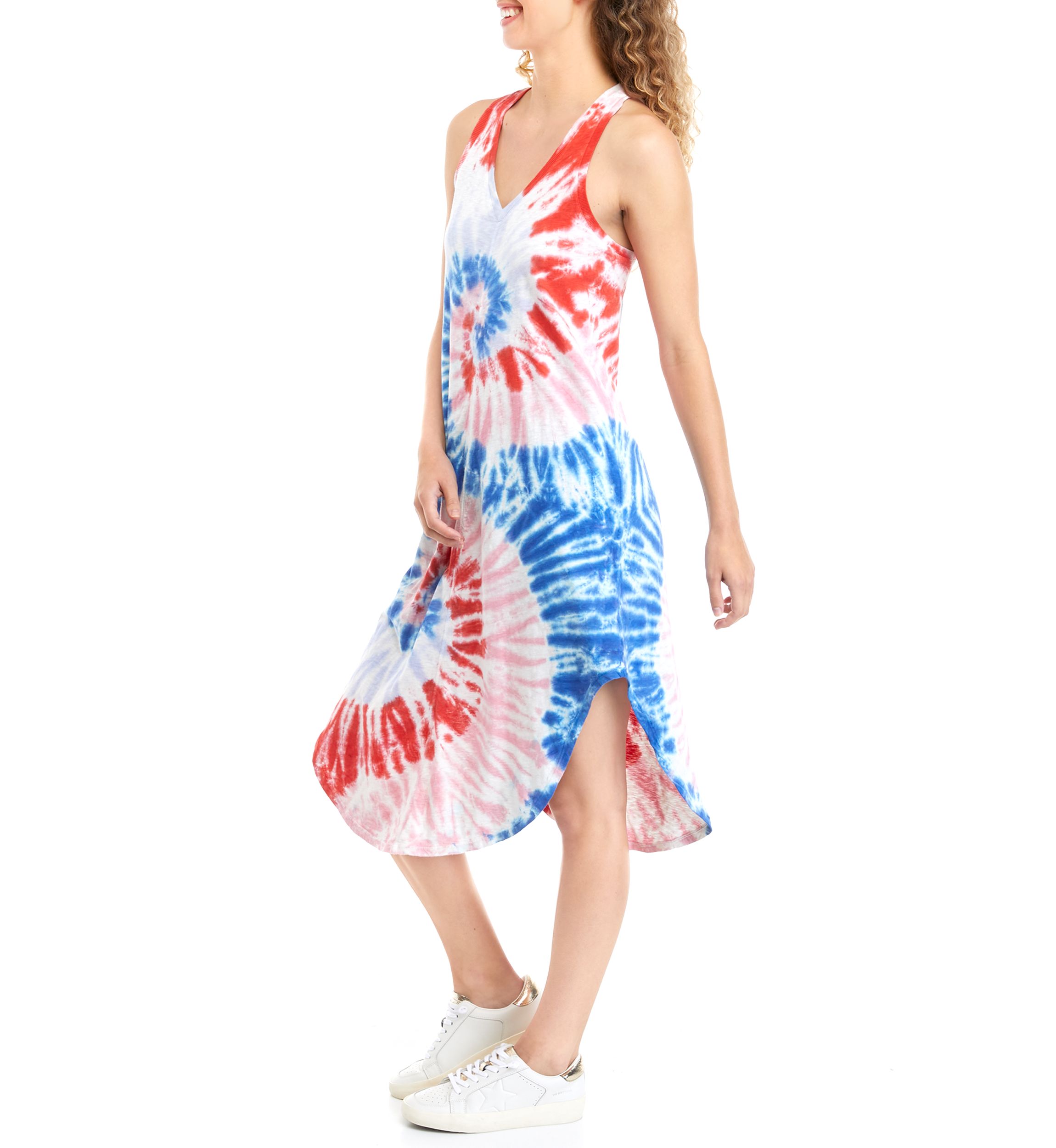 Tie Dye Midi Dress