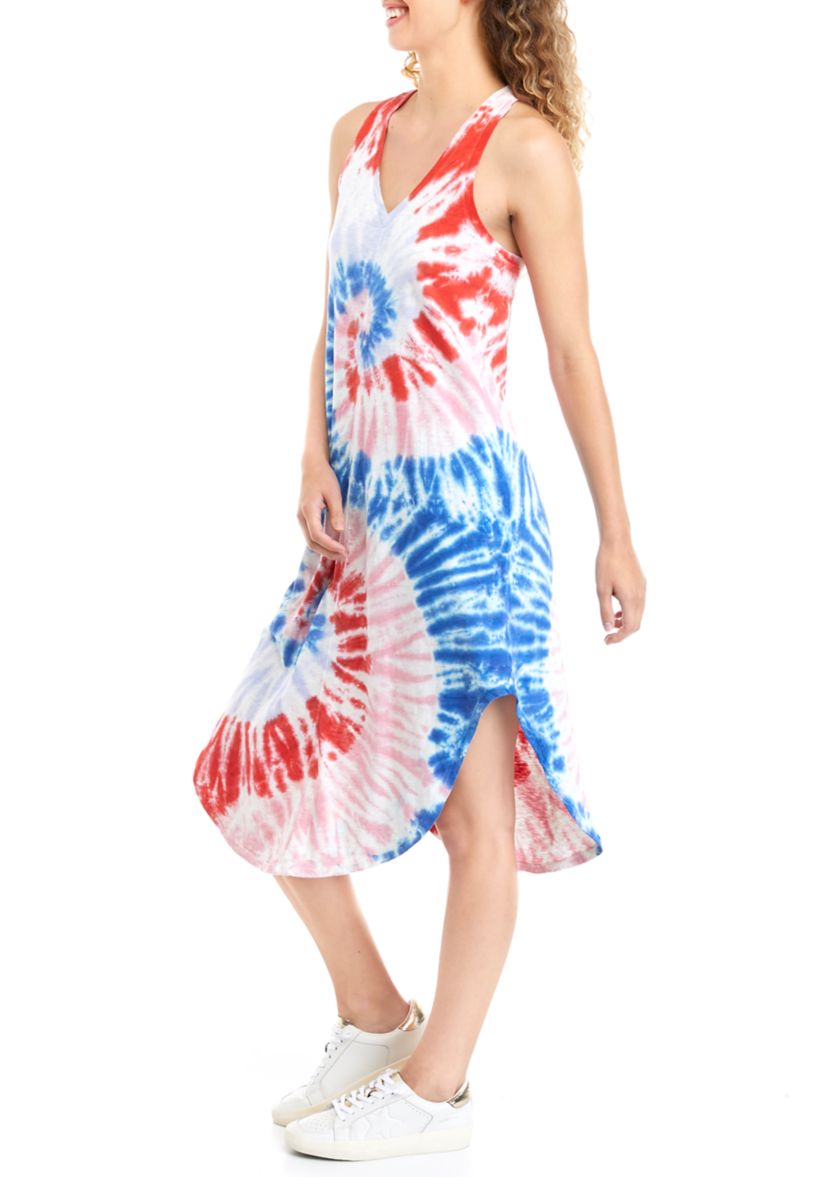 Tie Dye Midi Dress