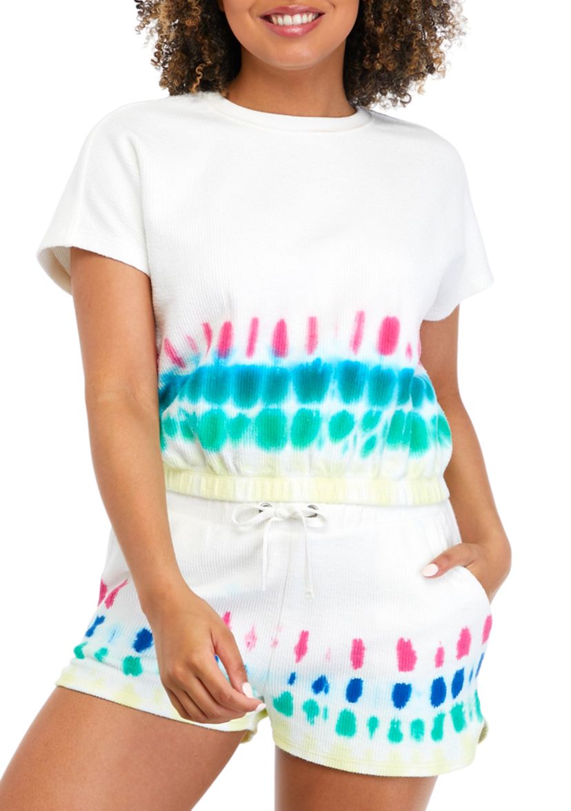 Juniors Short Raglan Sleeve Sweatshirt