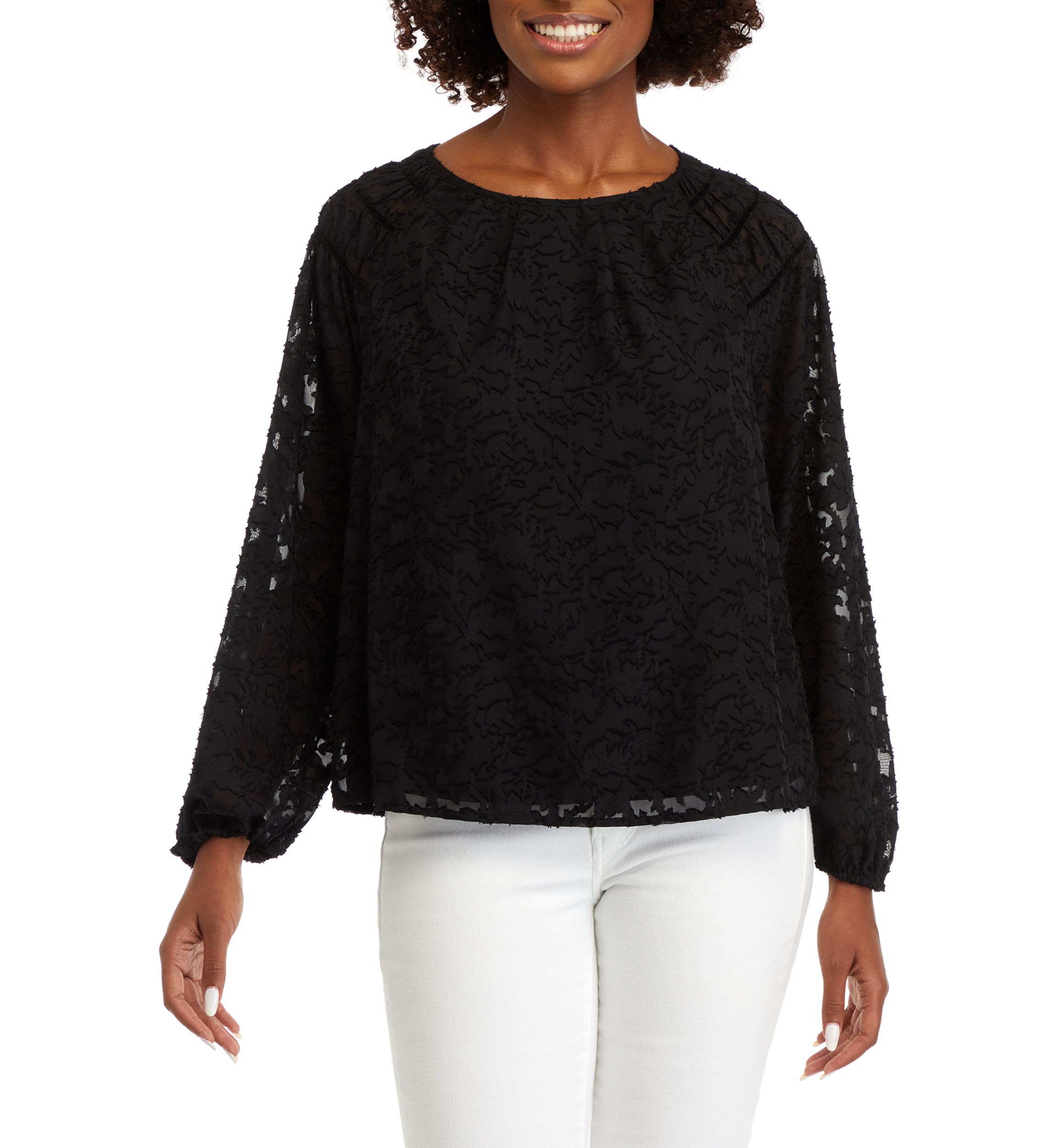 Womens Lace Detail Top