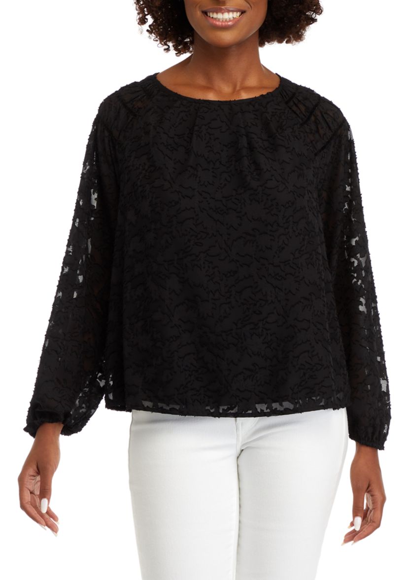 Womens Lace Detail Top