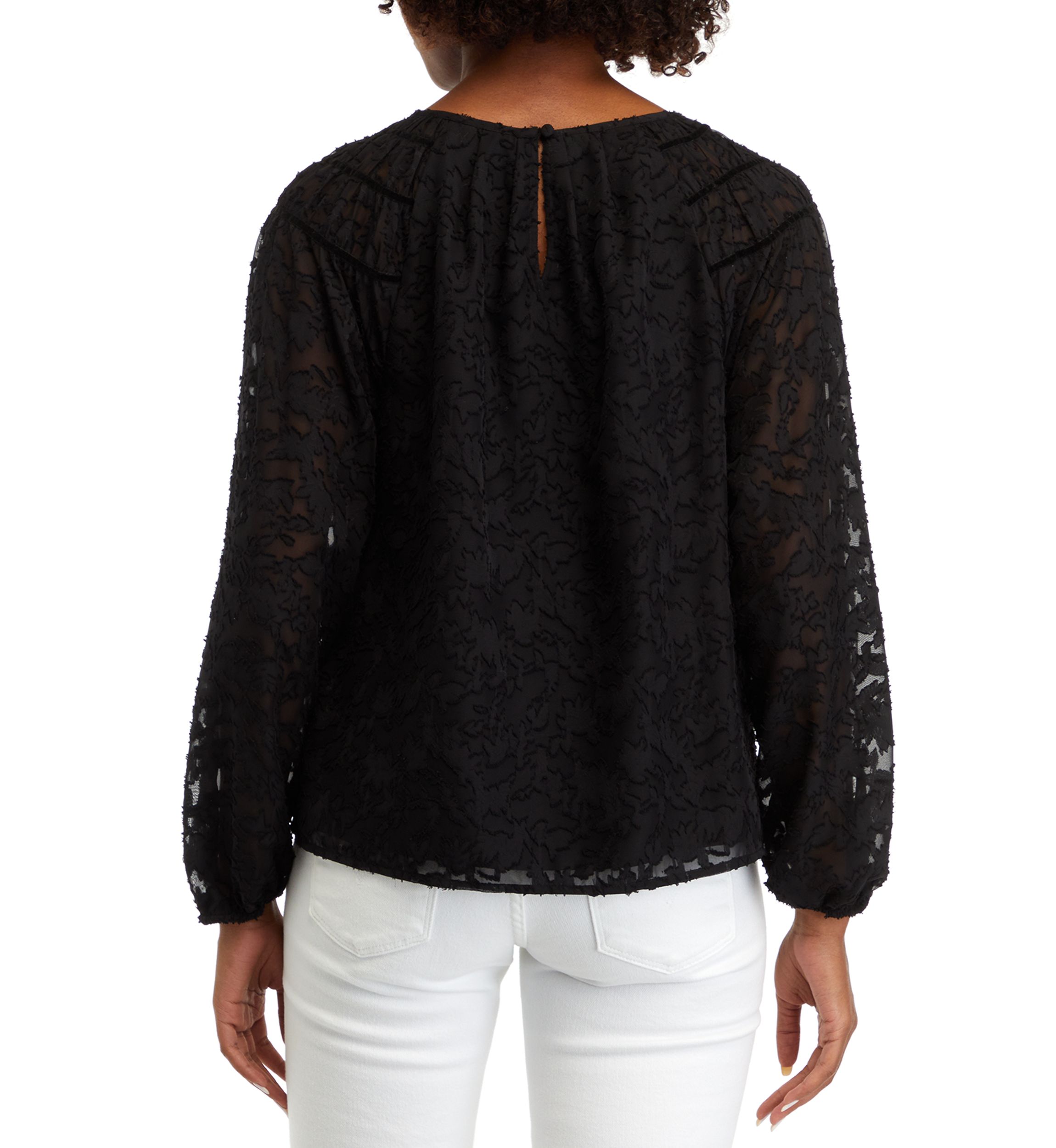 Womens Lace Detail Top