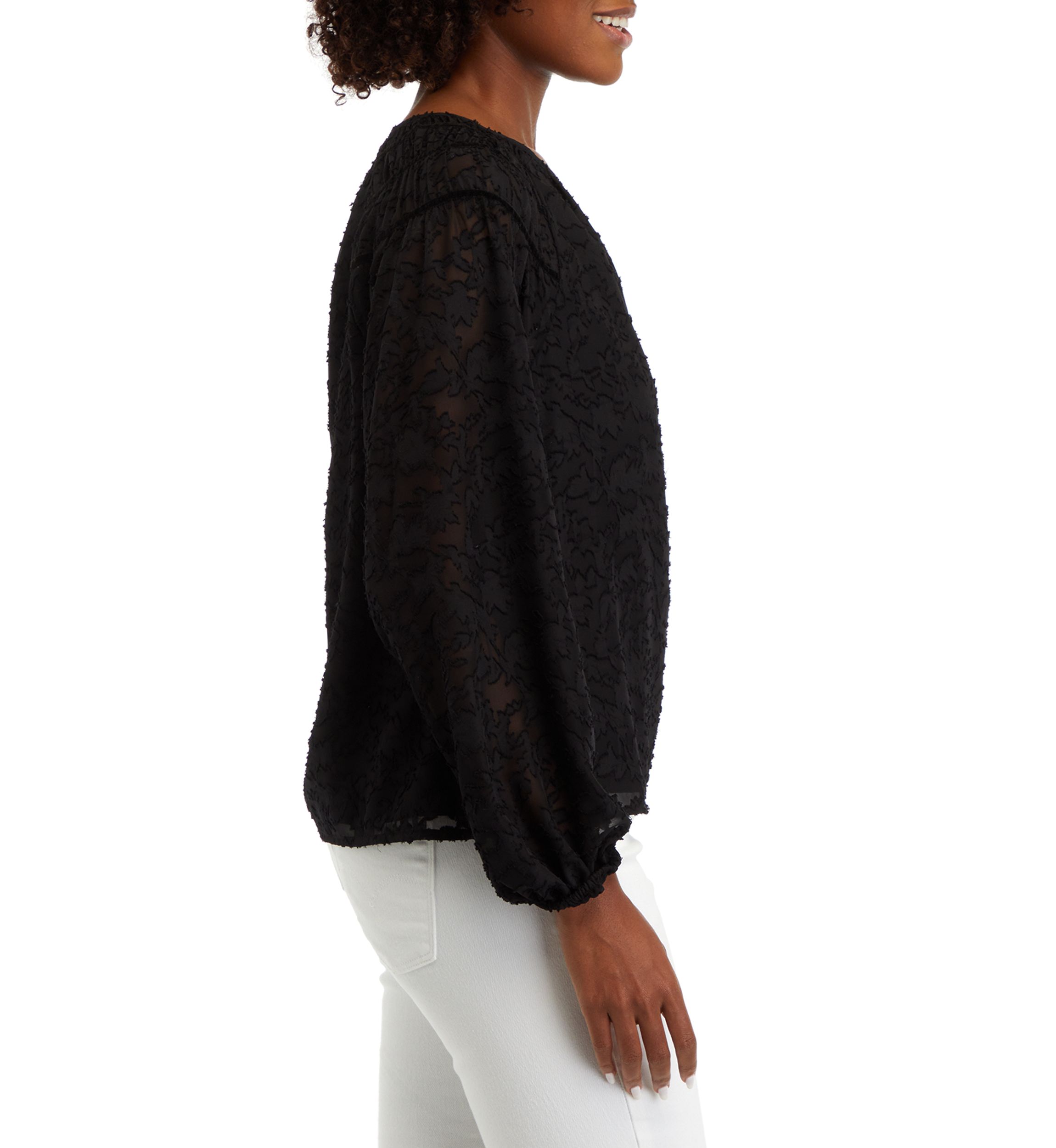 Womens Lace Detail Top