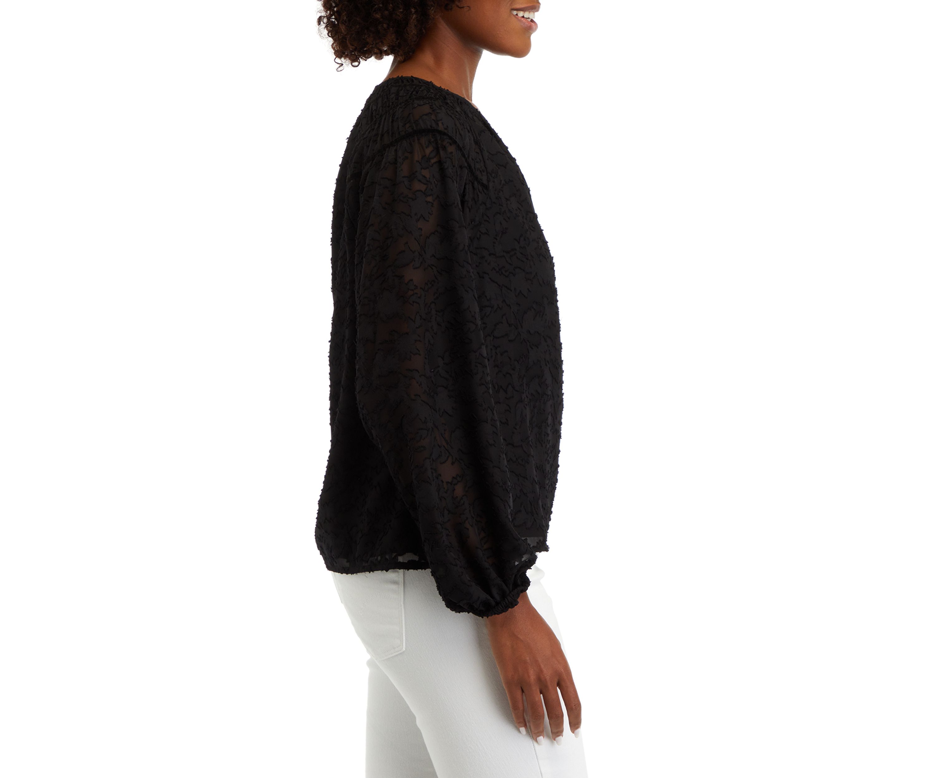Womens Lace Detail Top