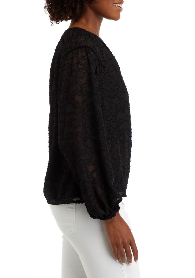Womens Lace Detail Top