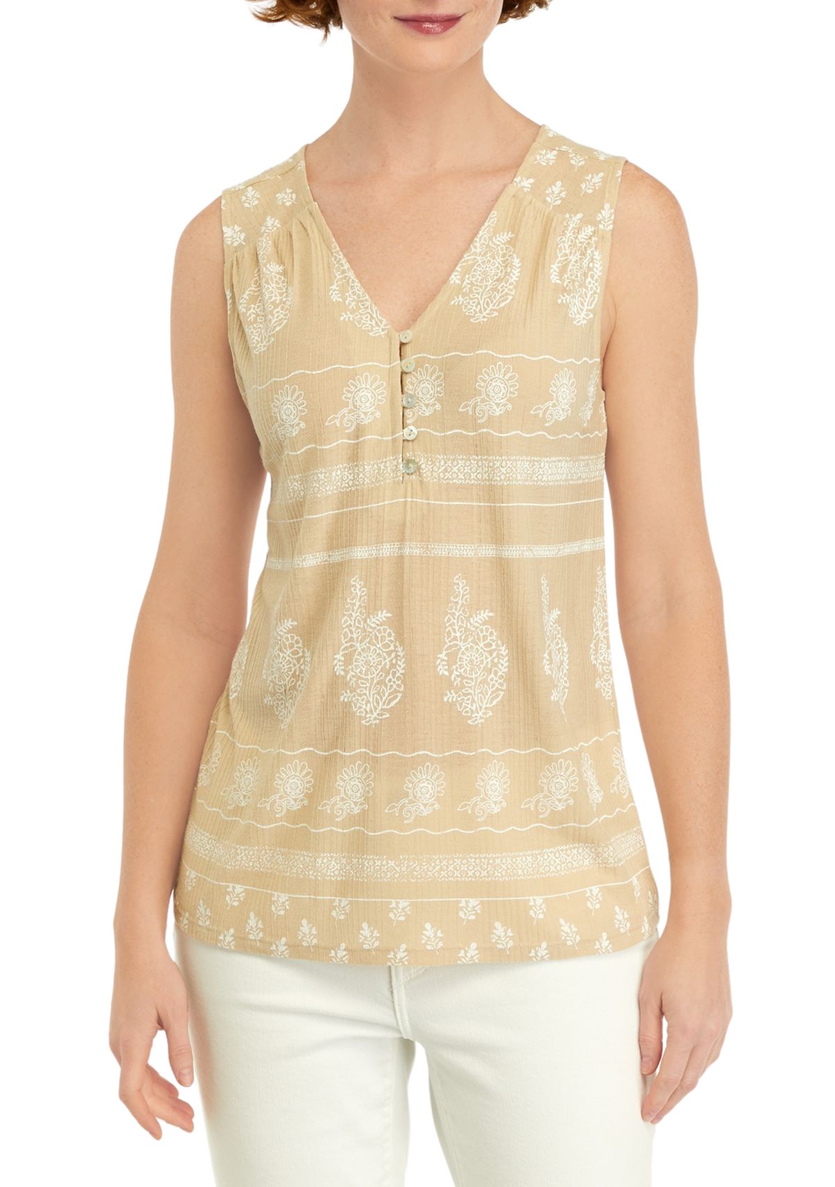 Womens Printed Tank Top