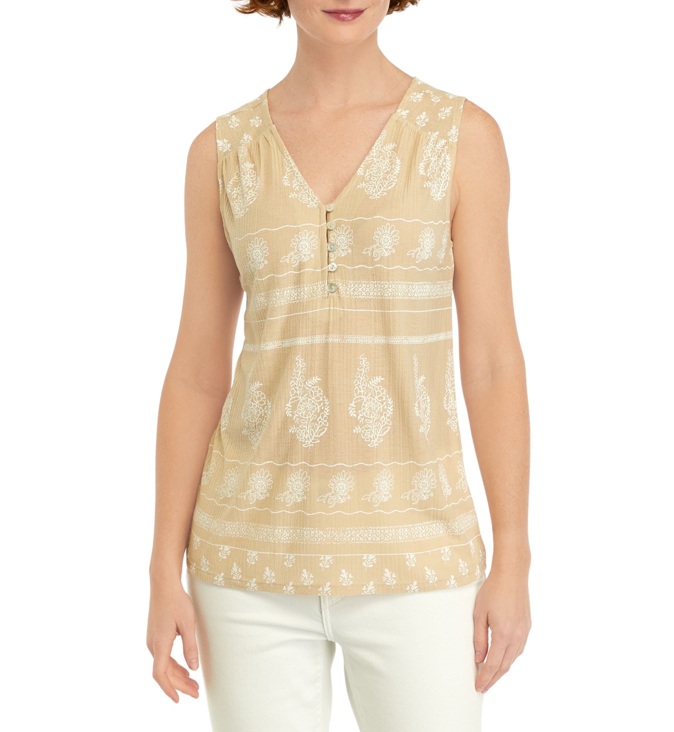 Womens Printed Tank Top
