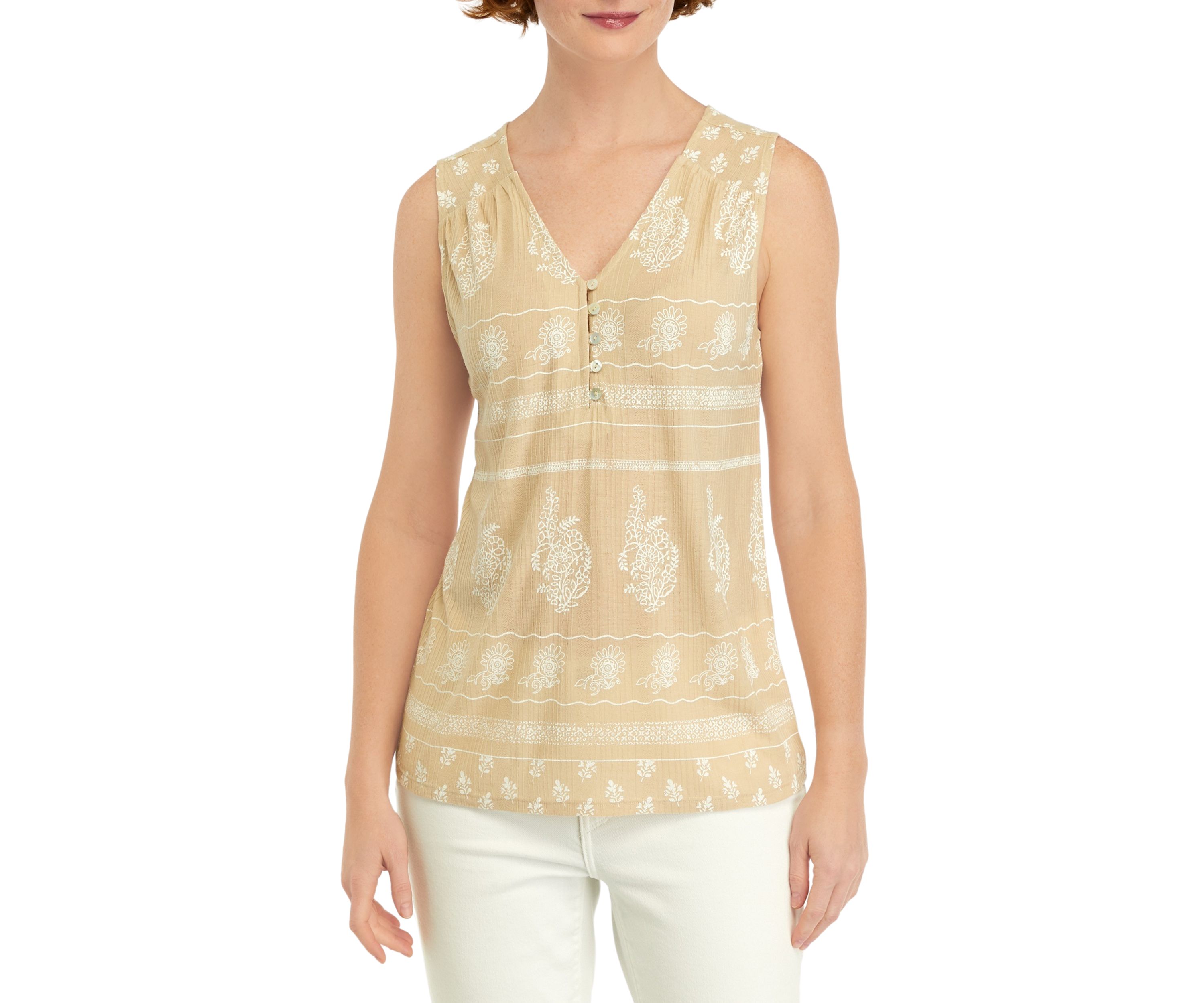 Womens Printed Tank Top
