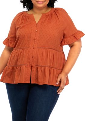 Belk plus 2025 size tops