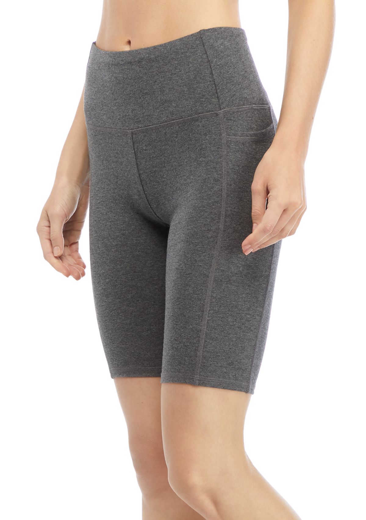 9 Inch  Inseam Bike Short with Cell Phone Pockets