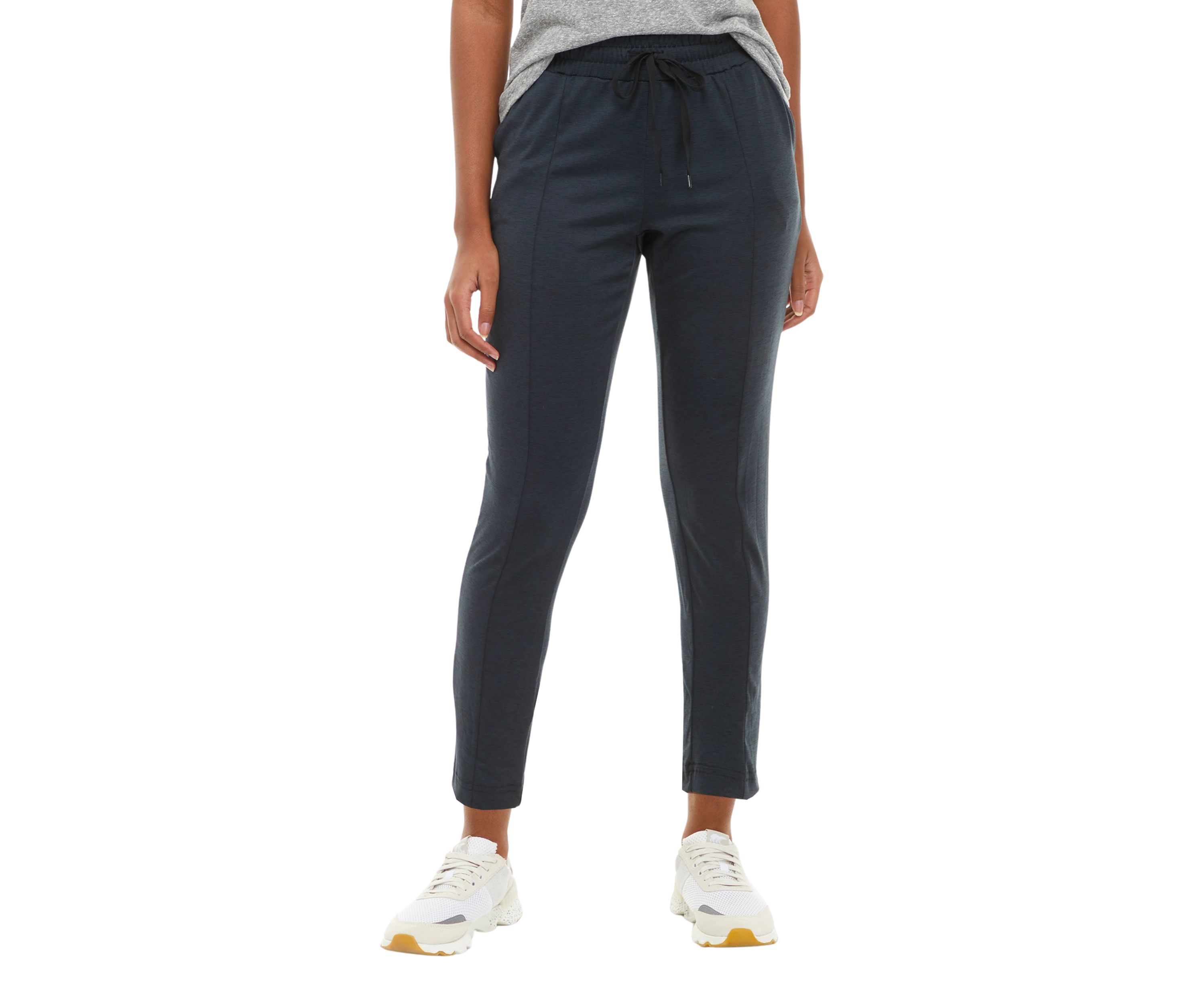 Peached Space Dye Knit Pants with Pockets
