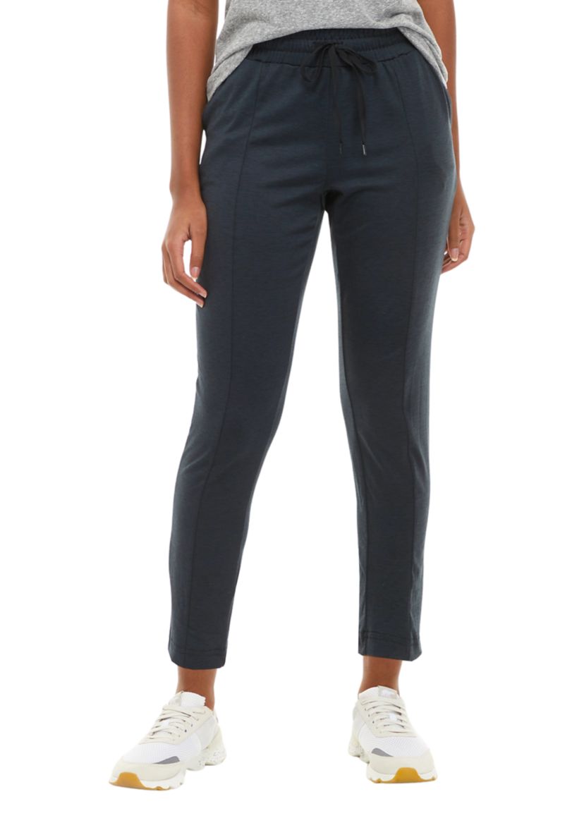 Peached Space Dye Knit Pants with Pockets