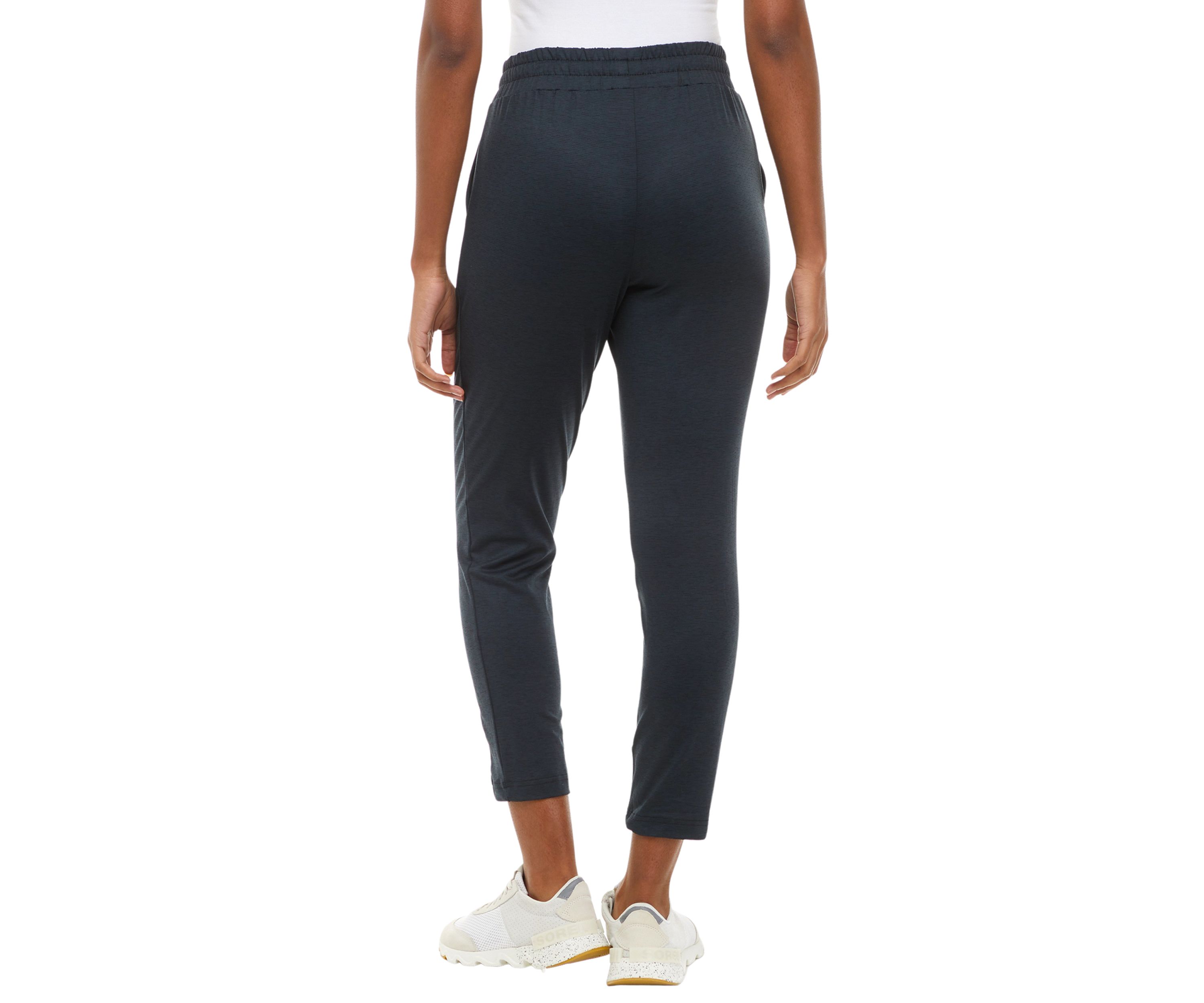 Peached Space Dye Knit Pants with Pockets