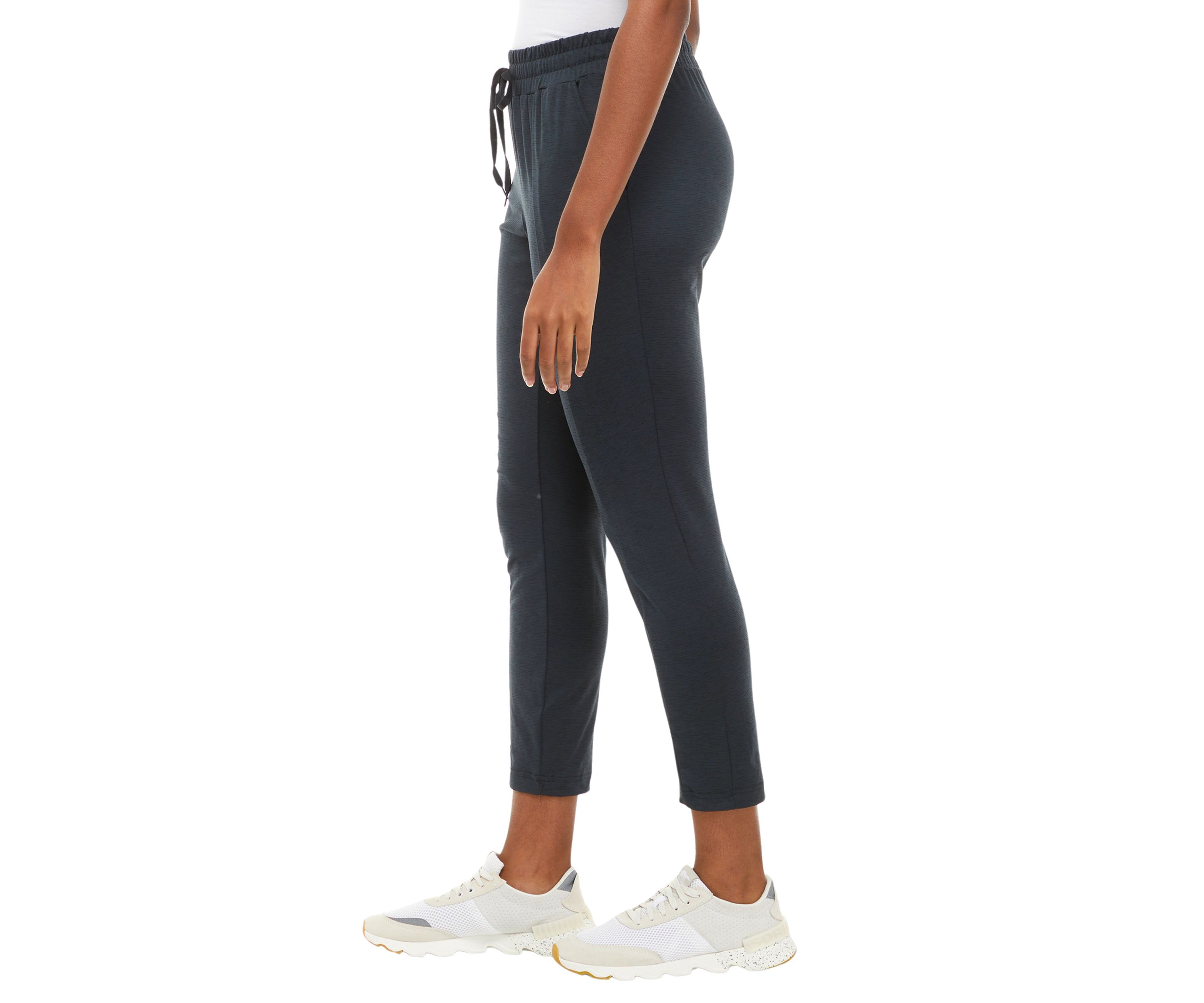 Peached Space Dye Knit Pants with Pockets