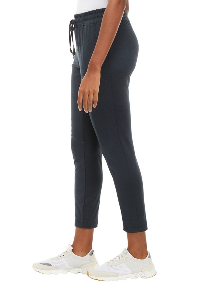 Peached Space Dye Knit Pants with Pockets