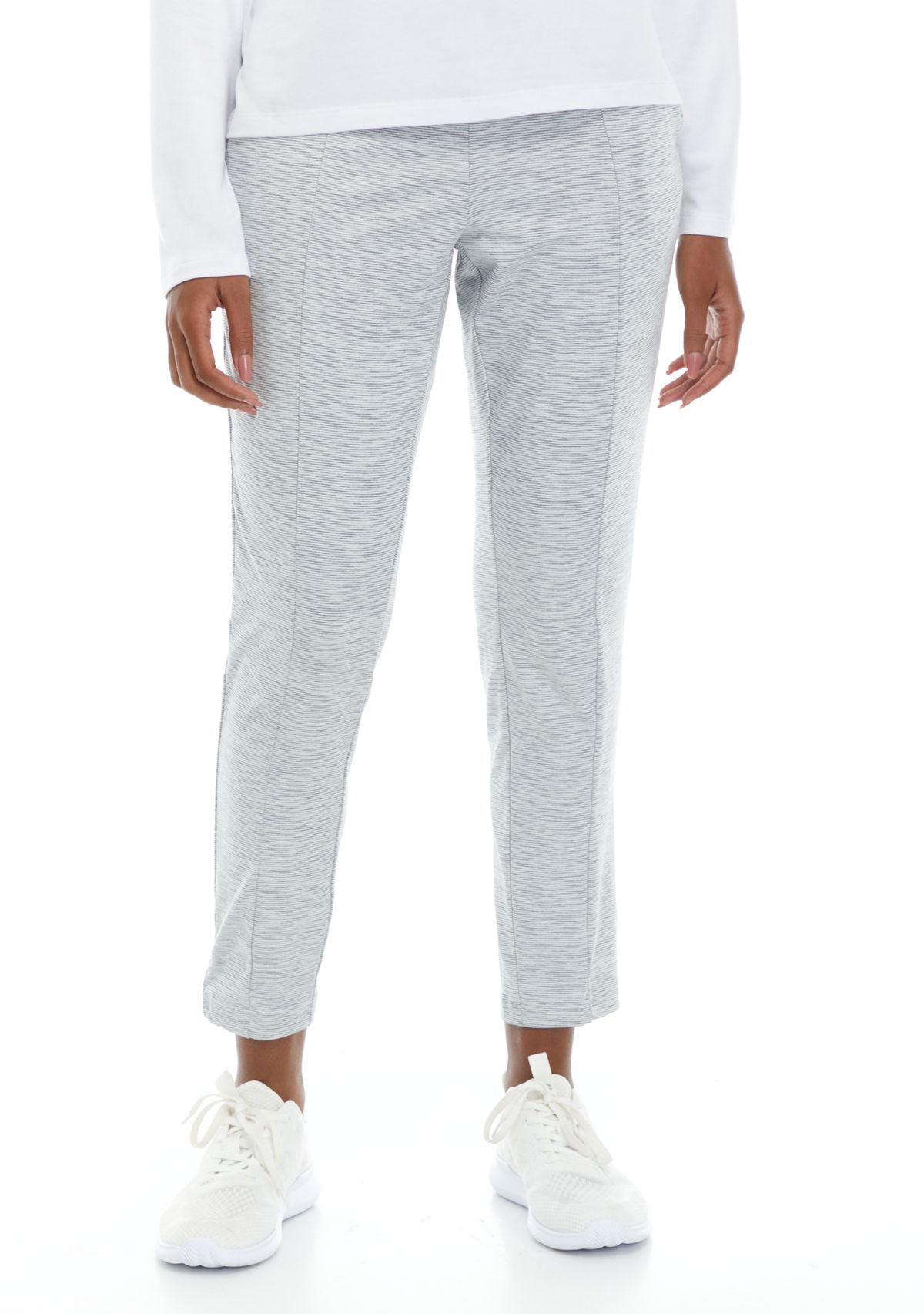 Peached Space Dye Knit Pants with Pockets