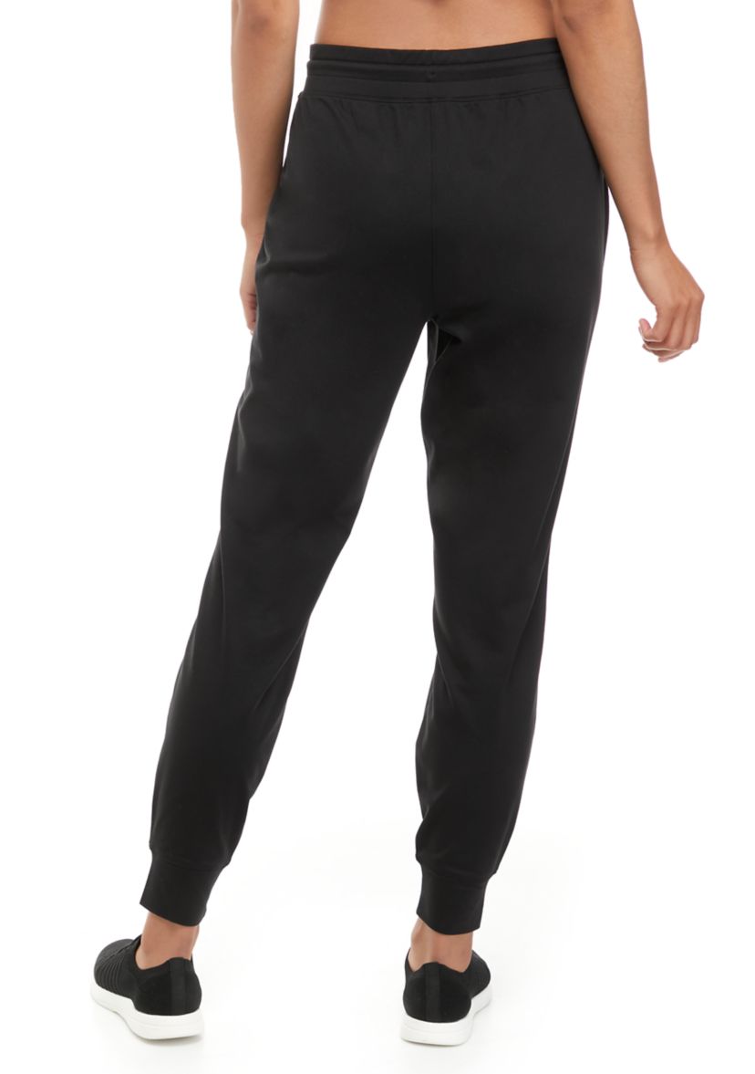 Womens Peached Faced Brushed Back Joggers
