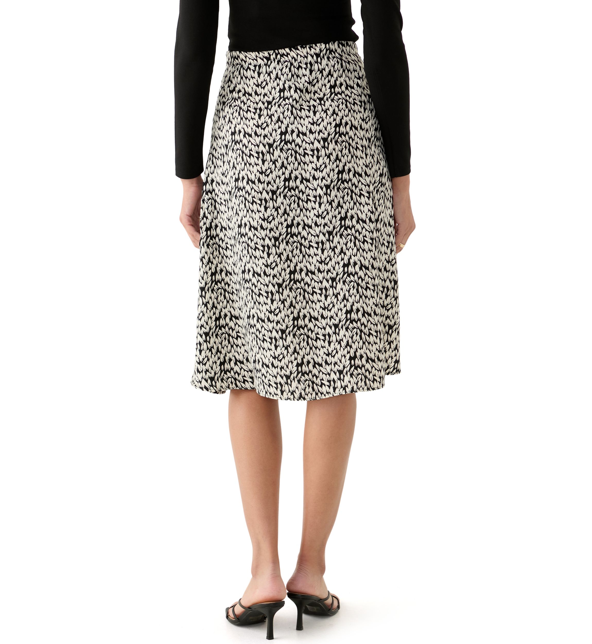 Petite Printed Skirt 
