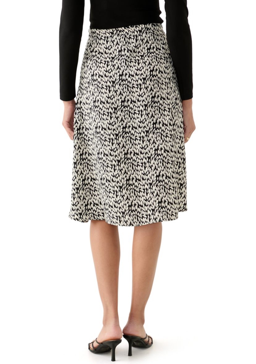 Petite Printed Skirt 