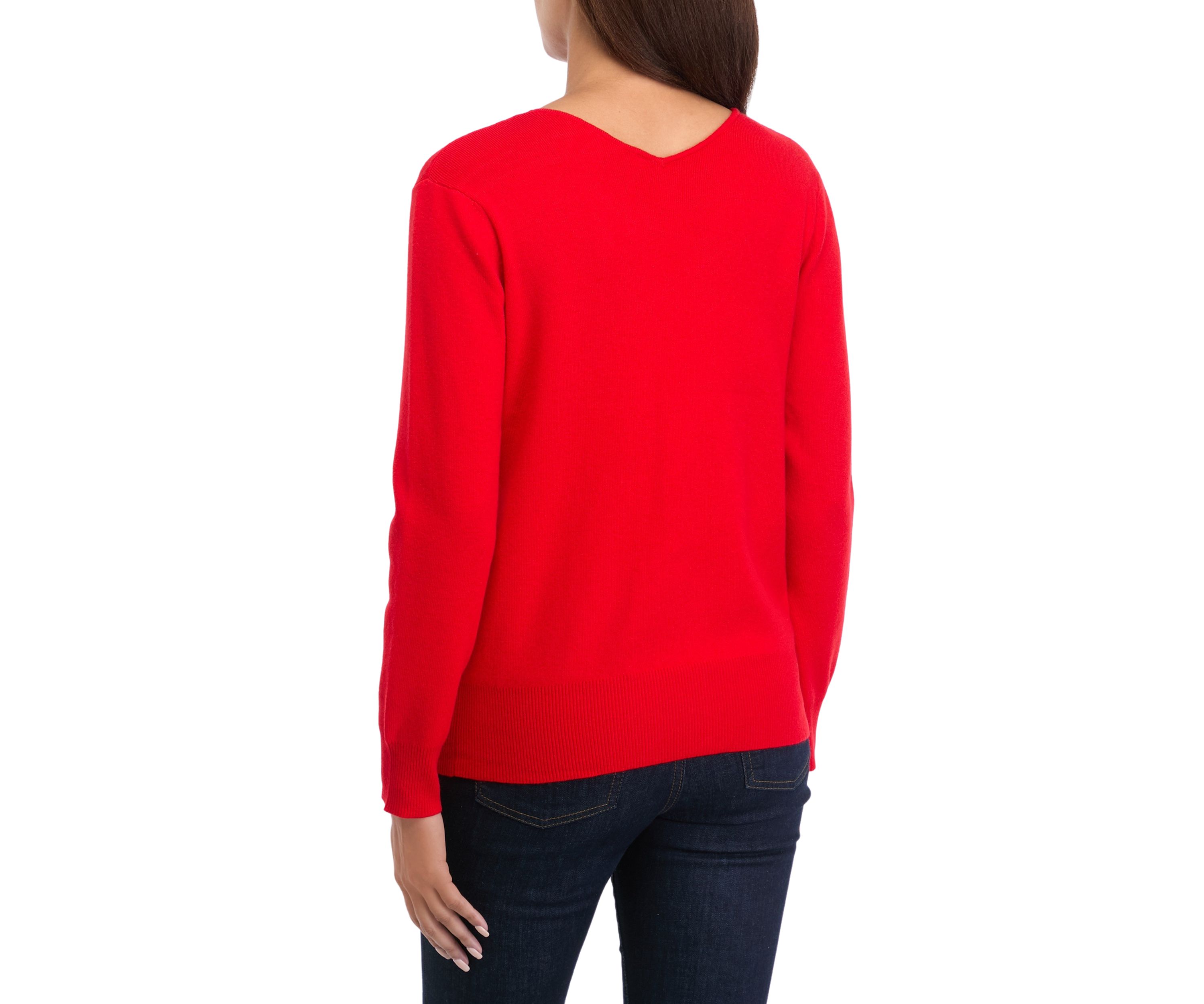 Womens V-Neck Sweater
