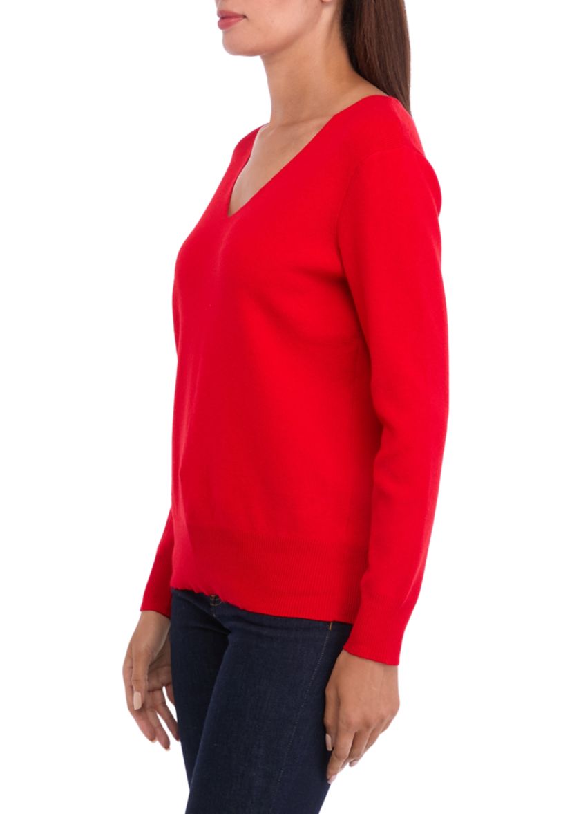 Womens V-Neck Sweater