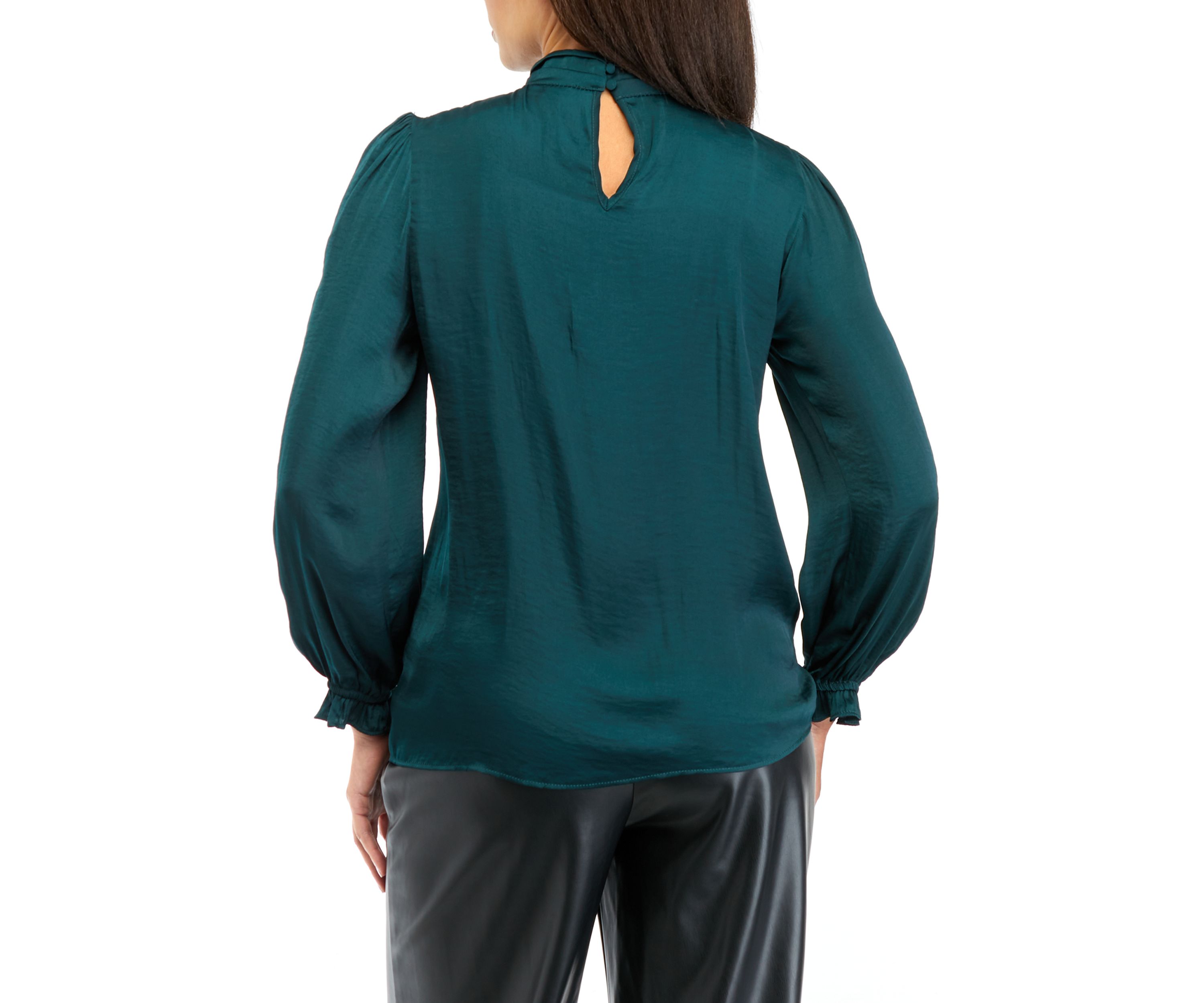 Womens Solid Airflow Blouse