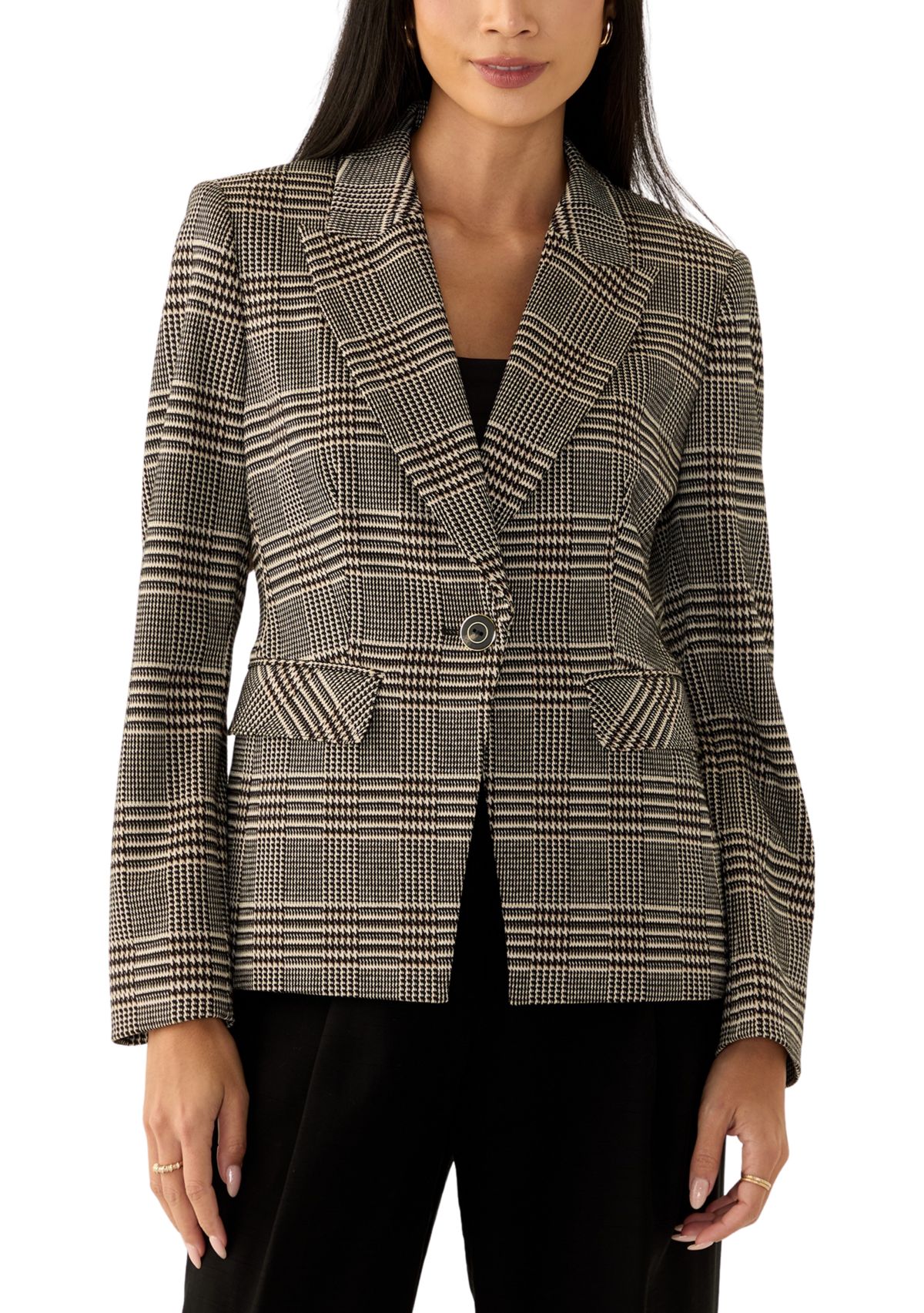 Petite Notch Lapel Blazer