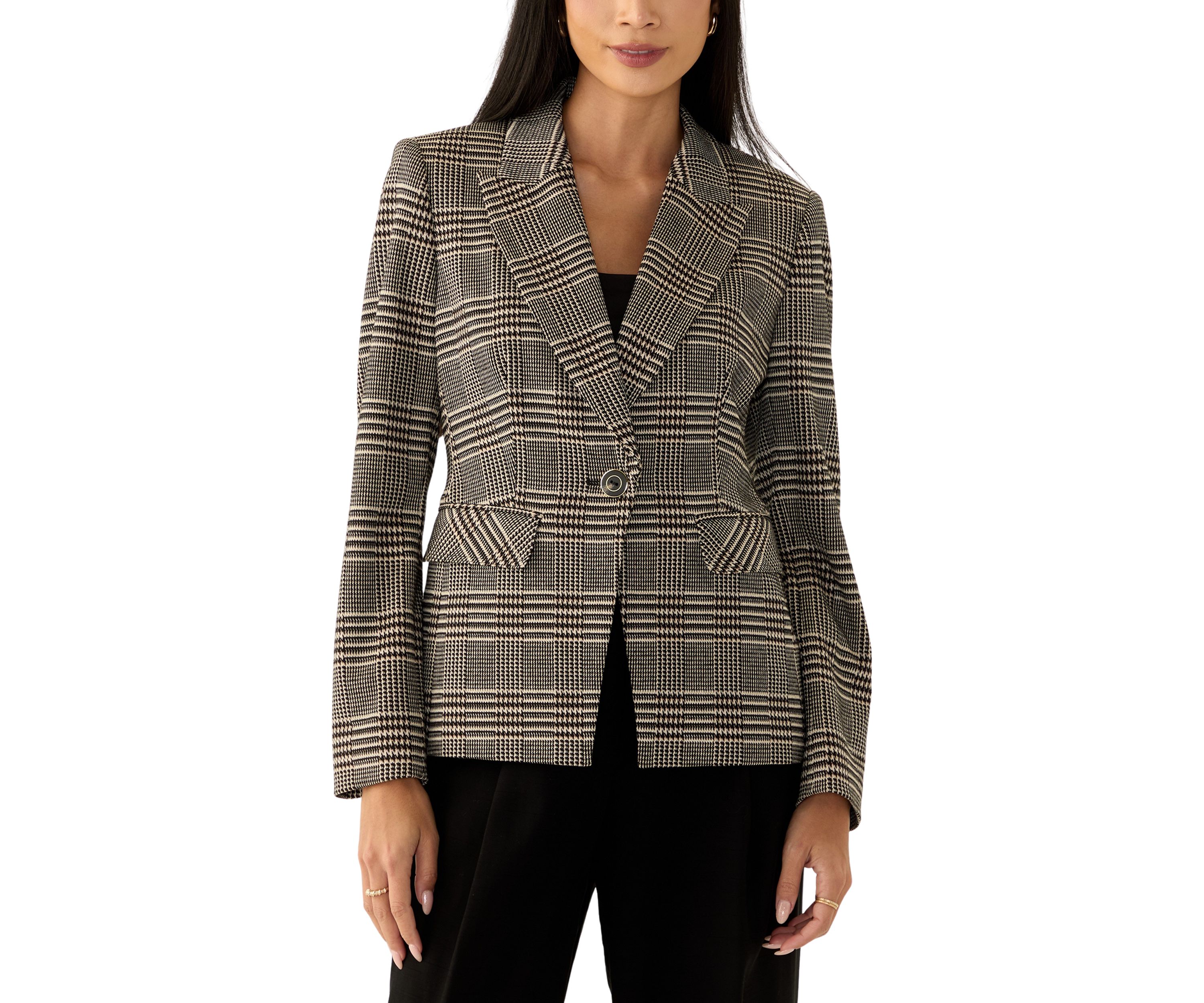 Petite Notch Lapel Blazer