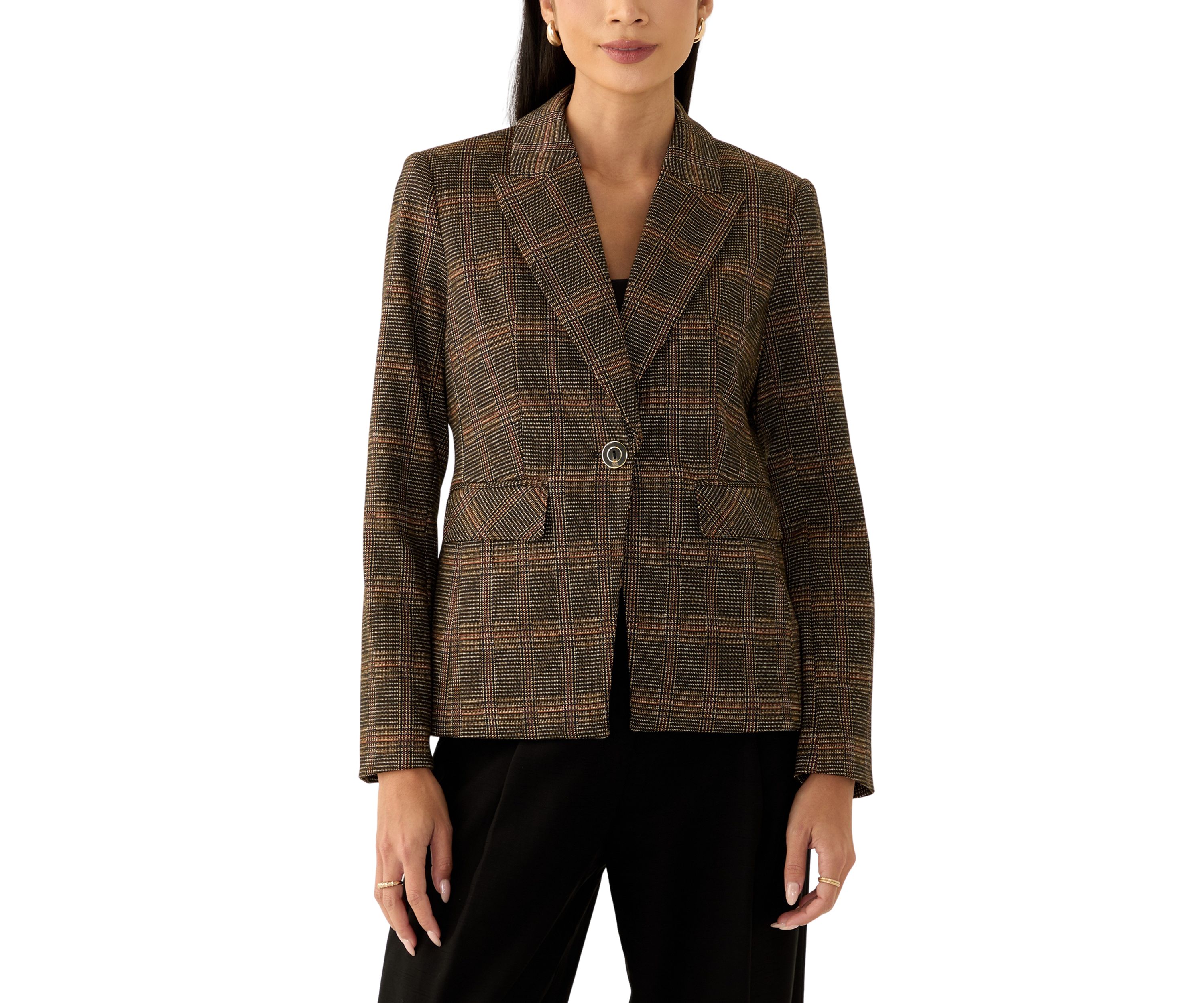 Petite Notch Lapel Blazer