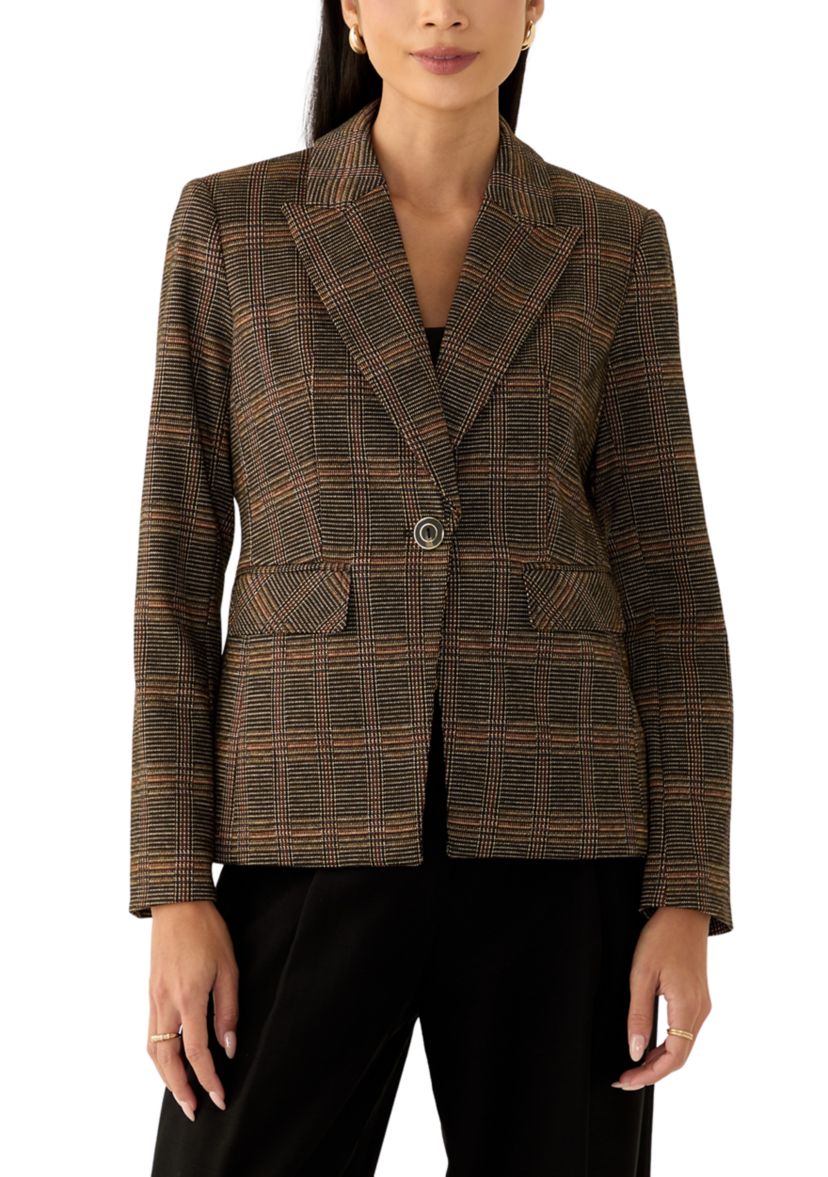 Petite Notch Lapel Blazer