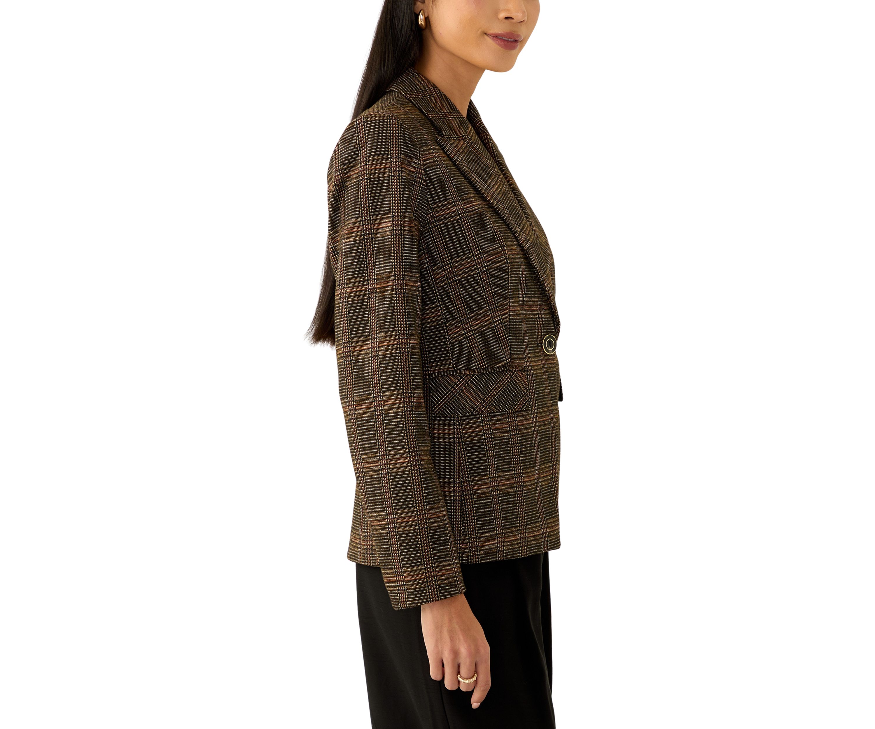 Petite Notch Lapel Blazer