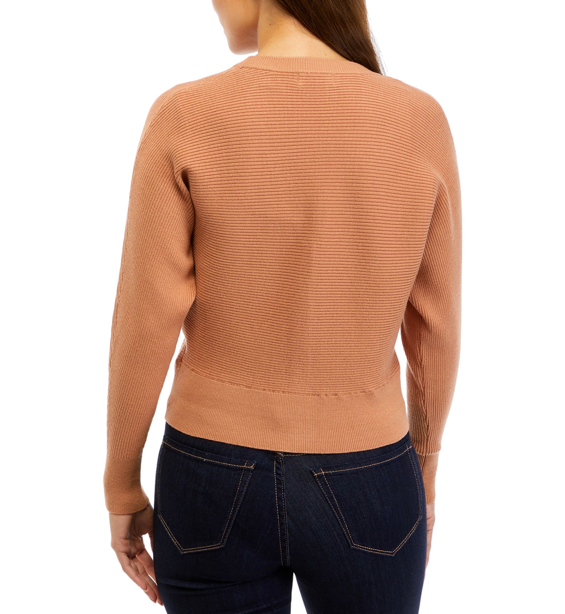 Petite V-Neck Sweater Knit Cardigan