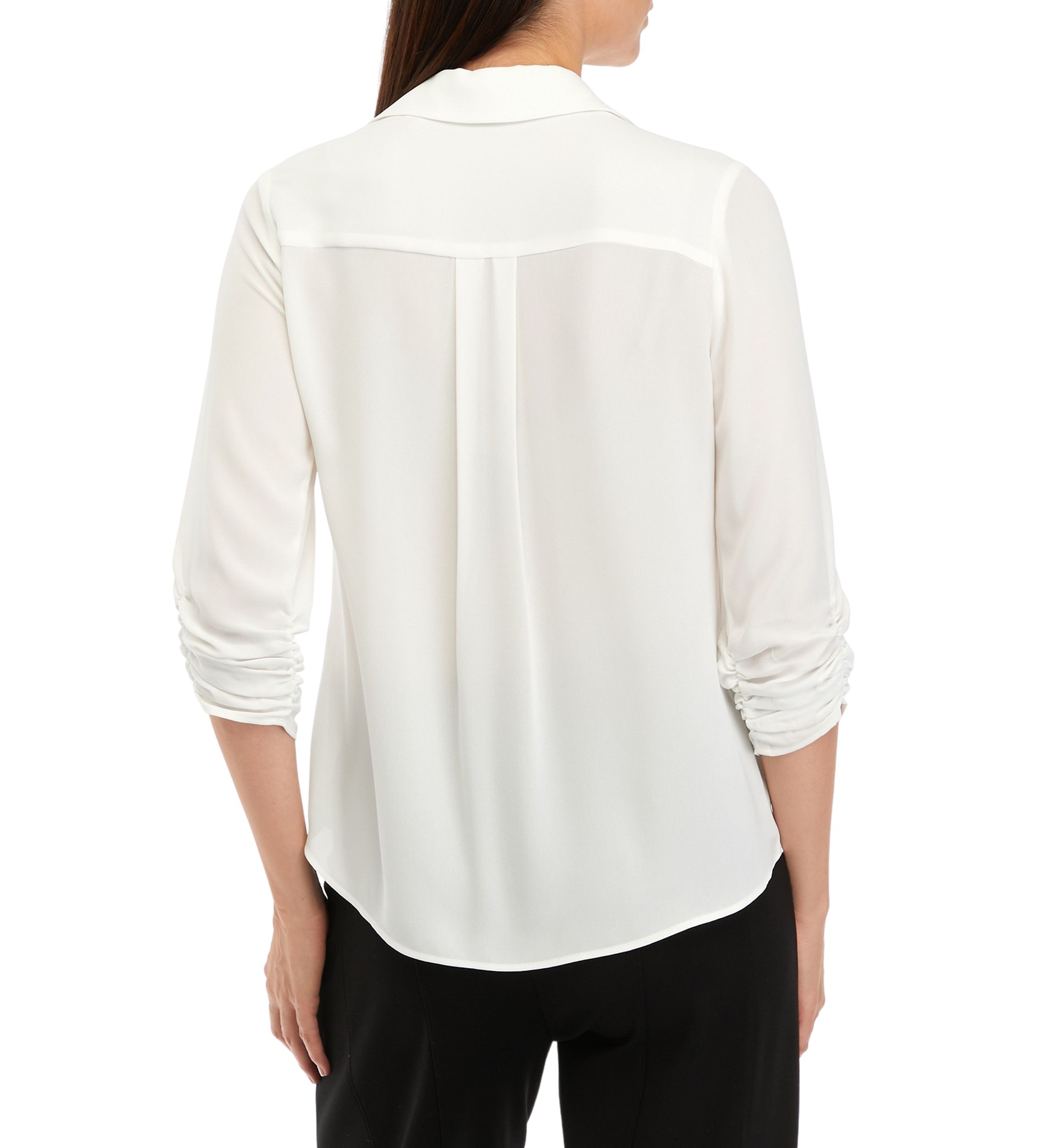 Petite Button Down Blouse