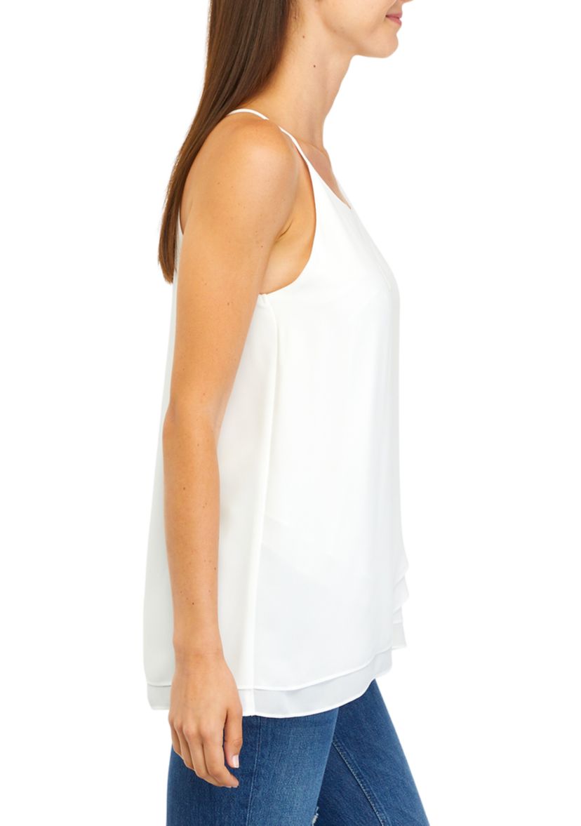 Womens Double Layer Halter Blouse