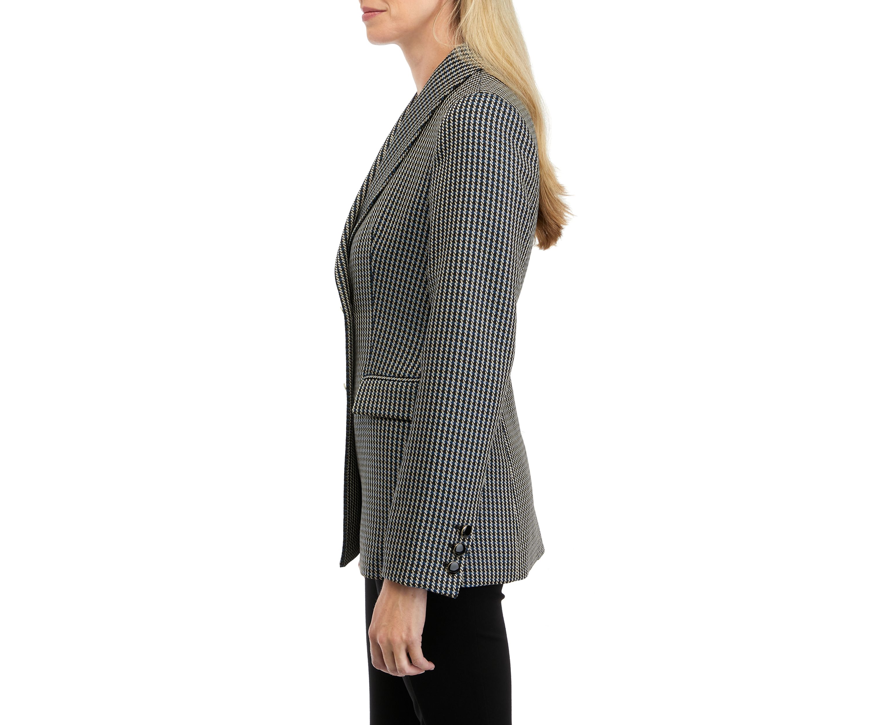 Womens Double Breasted Menswear Blazer