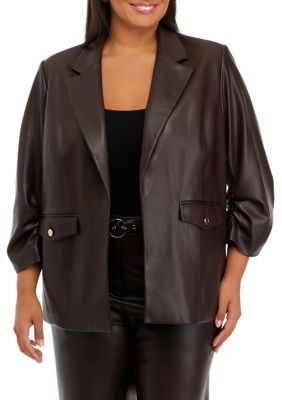 Belk plus size jackets sale