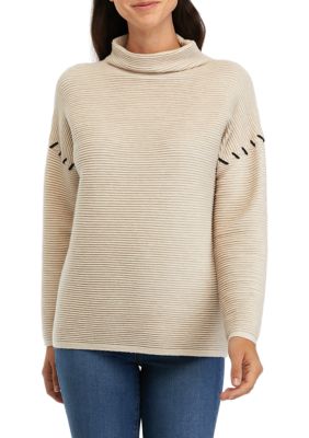 T Tahari Women's Whipstitch Sweater