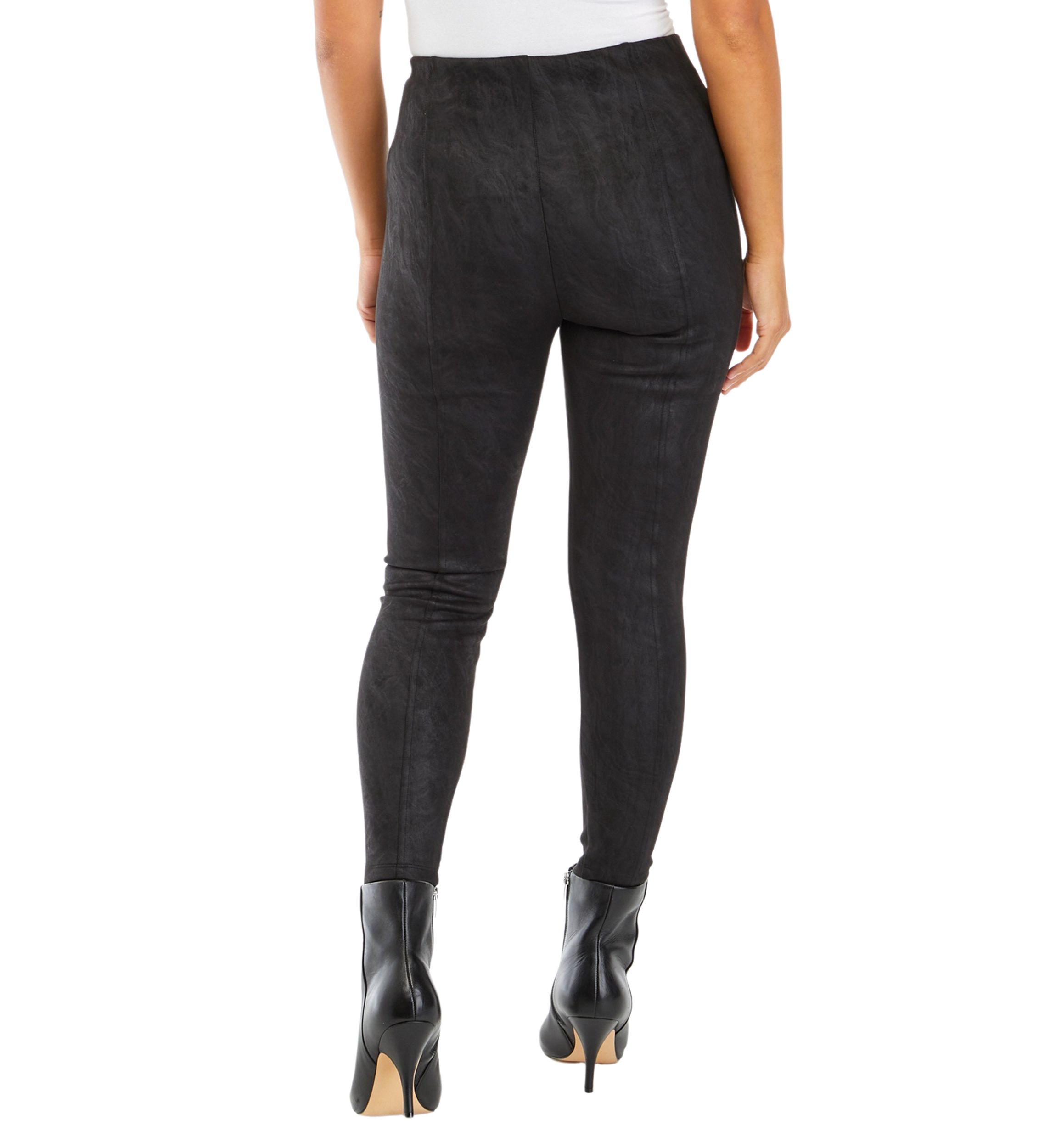 Petite Metallica Scuba Leggings