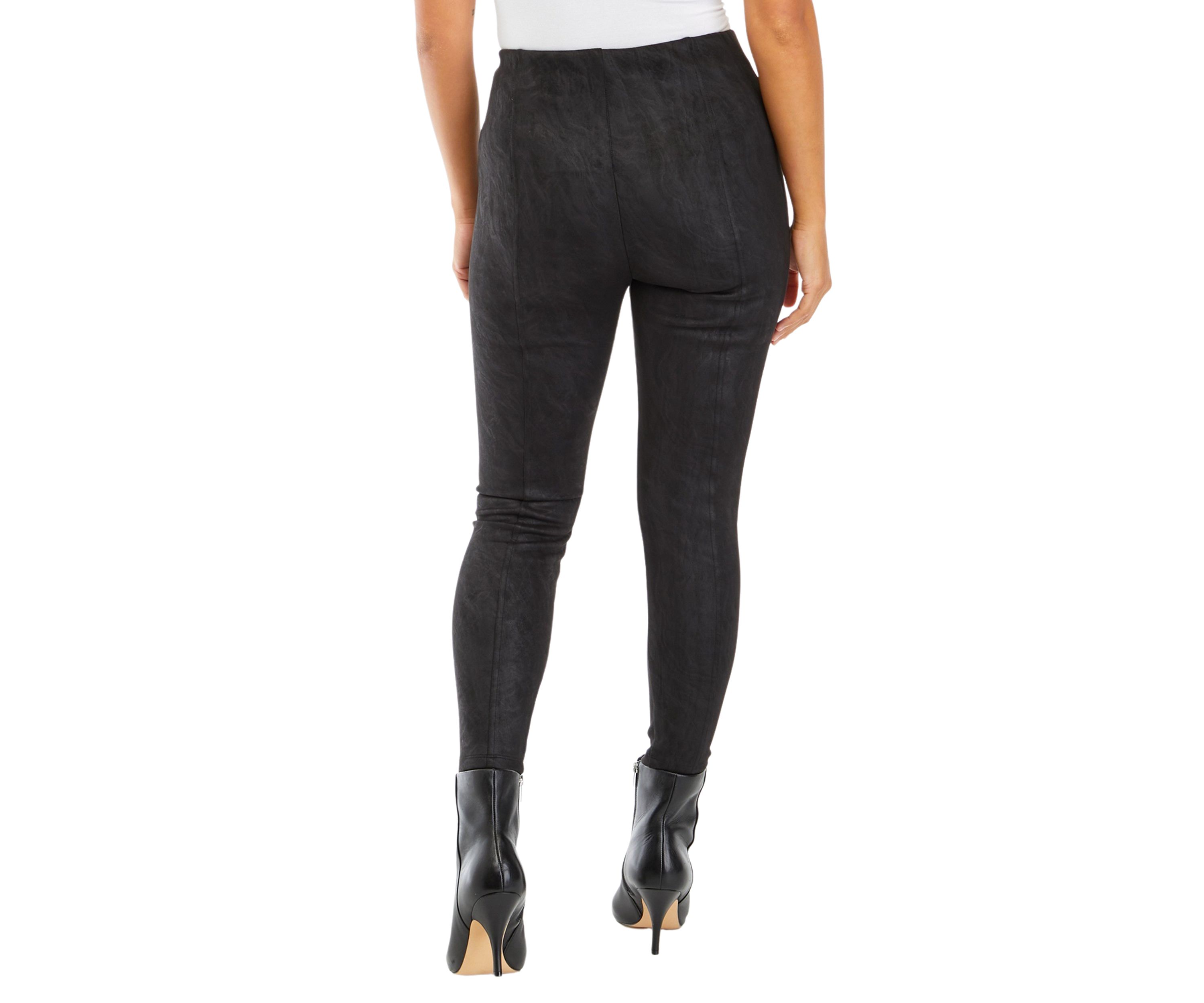 Petite Metallica Scuba Leggings