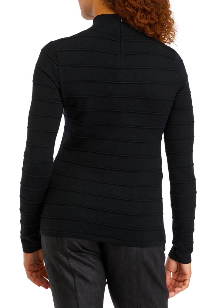 Womens Long Sleeve Ottoman Sweater 
