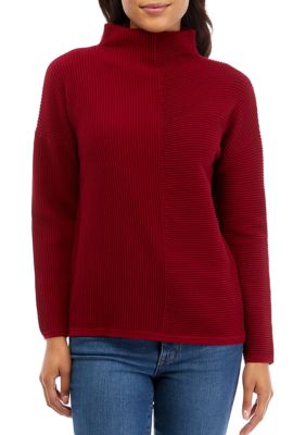 T TAHARI Petite Long Sleeve Ottoman Sweater | belk