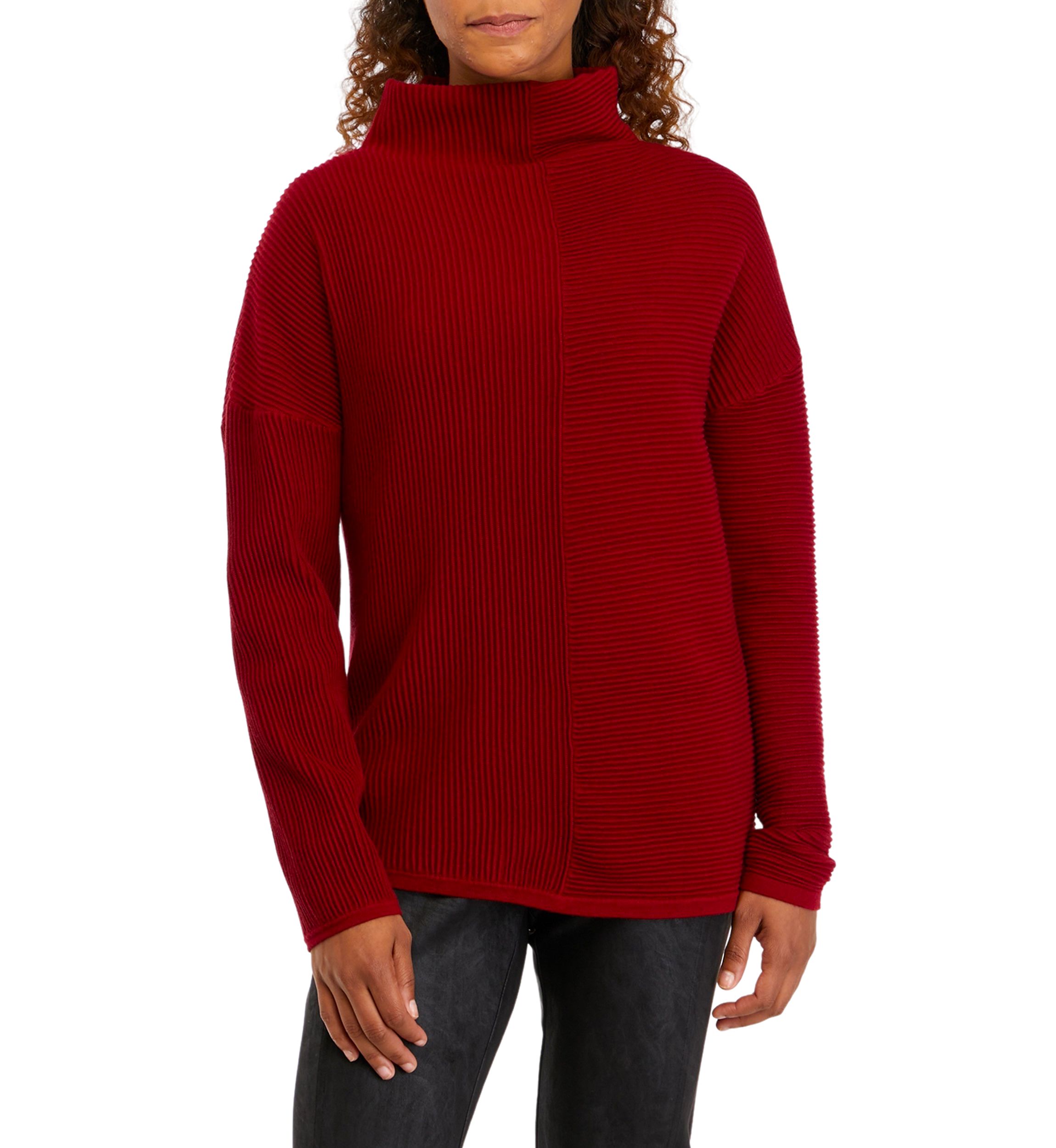 Womens Funnel Neck Sweater