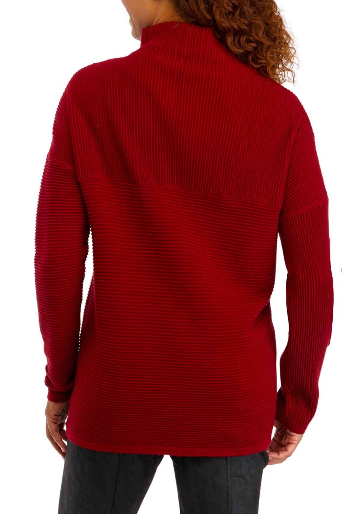 Womens Funnel Neck Sweater