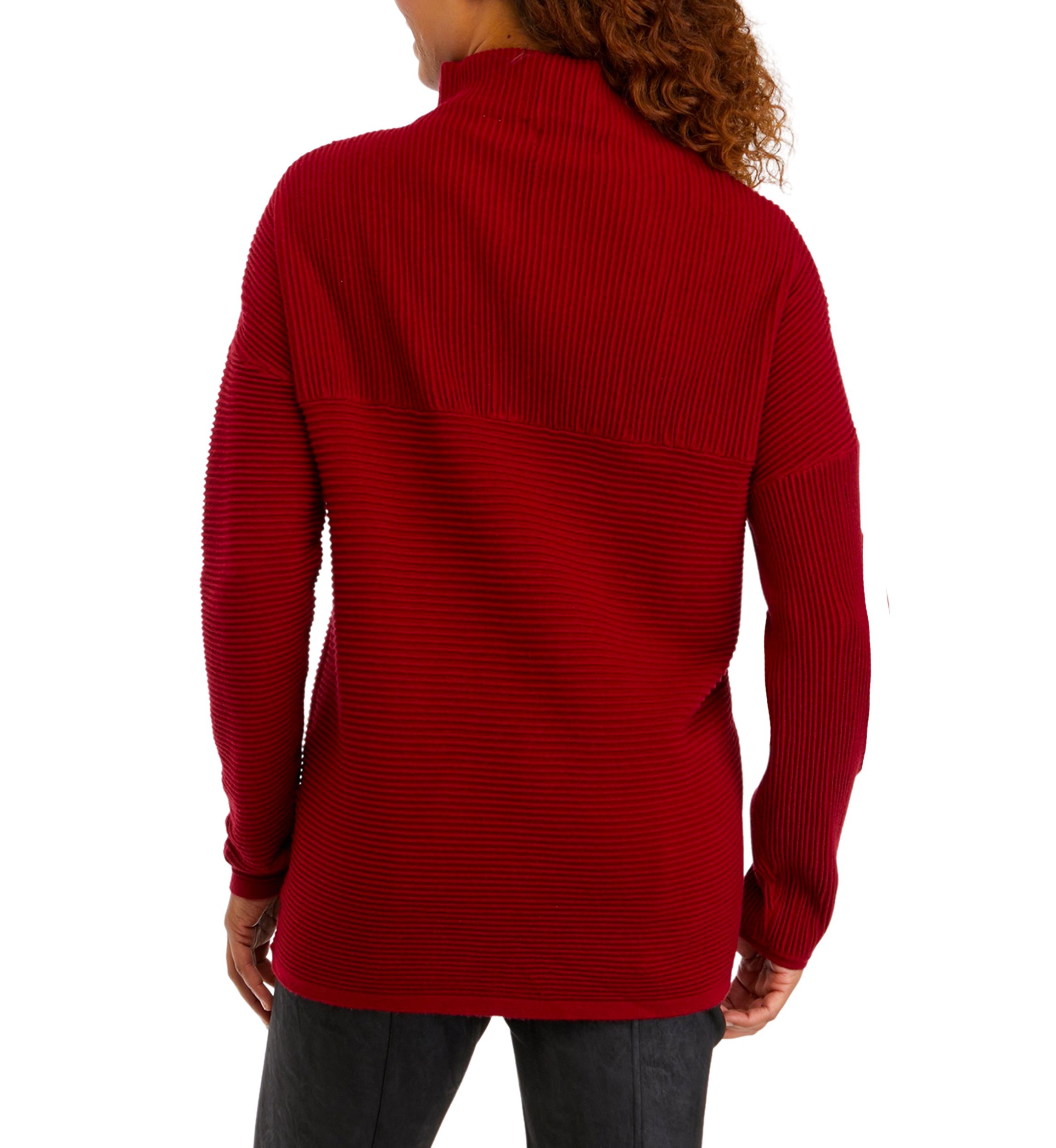 Womens Funnel Neck Sweater