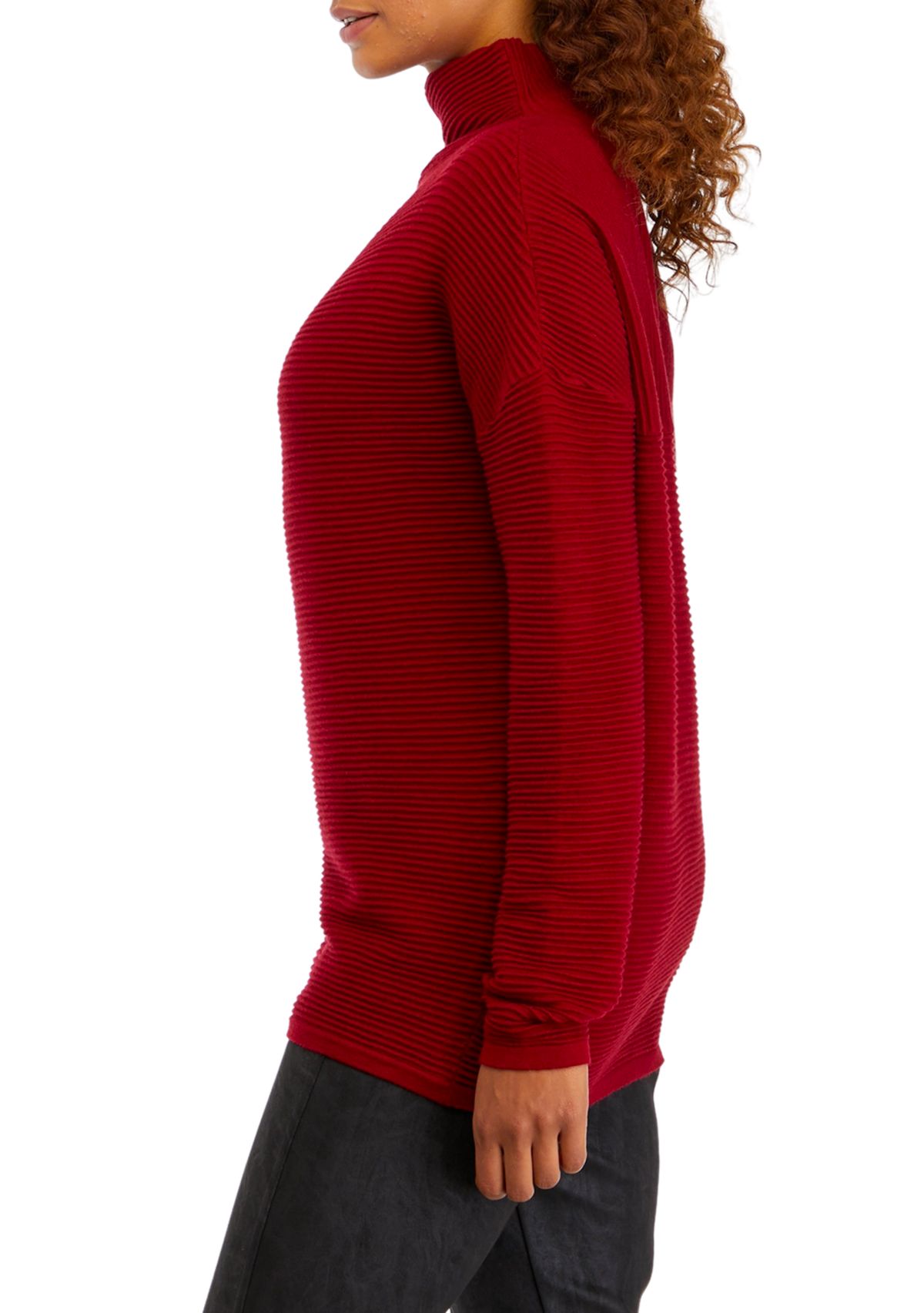 Womens Funnel Neck Sweater