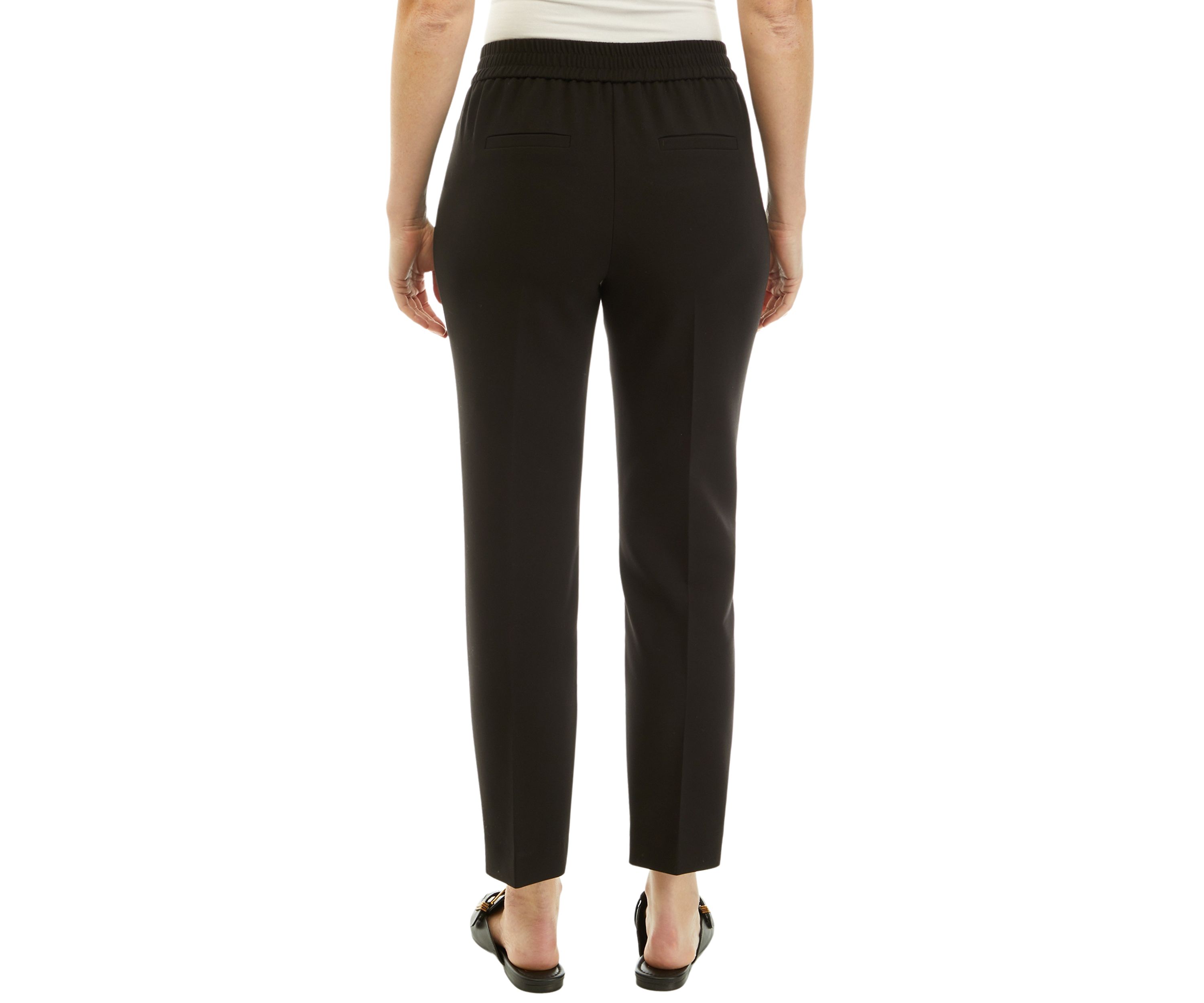 Womens Side Zip Slim Pants