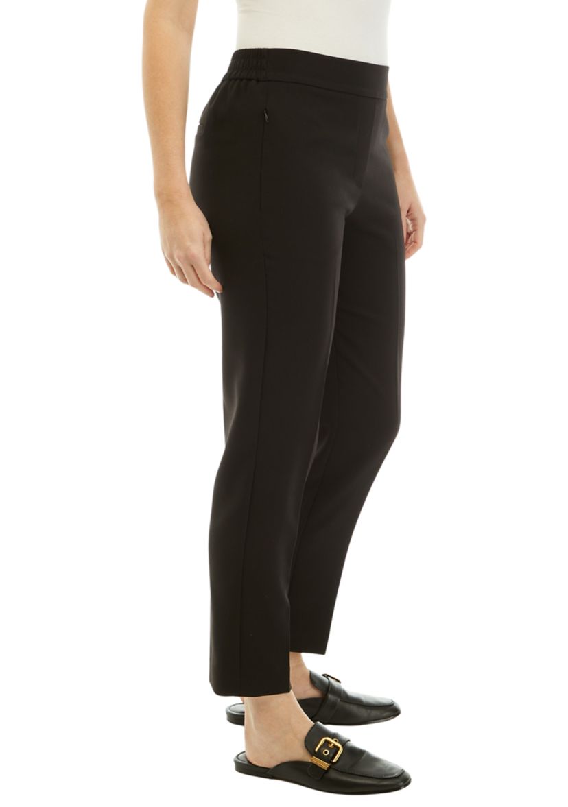 Womens Side Zip Slim Pants