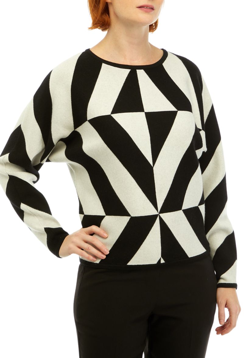 Womens Patterned Sweater